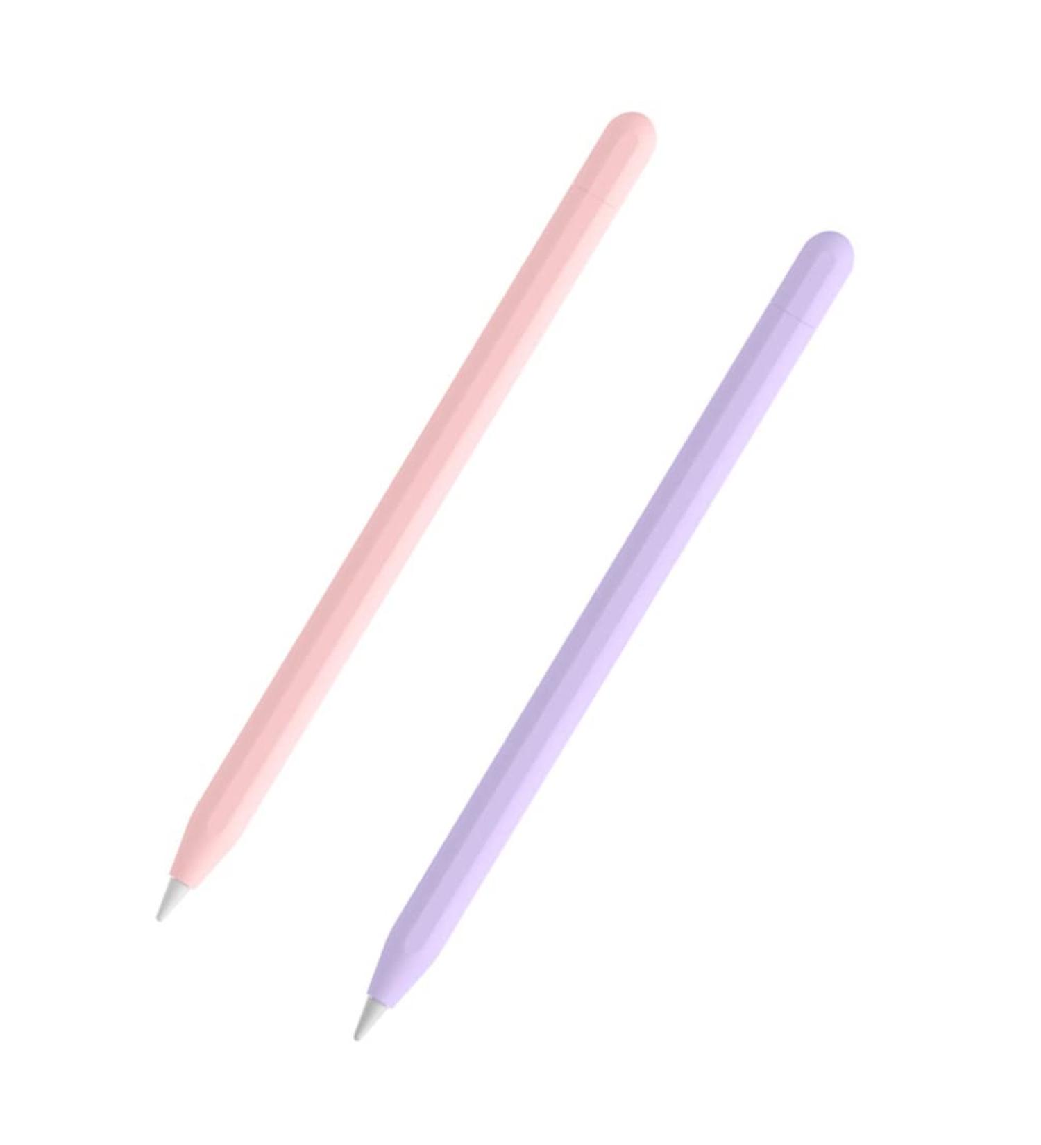 Buy SOSOPSORT Silicone Skin Cover for Apple Pencil 2nd Generation - 2PCs Nib Covers (Purple & Pink) - Enhance Your Writing Experience - Buy Online on GoSupps.com