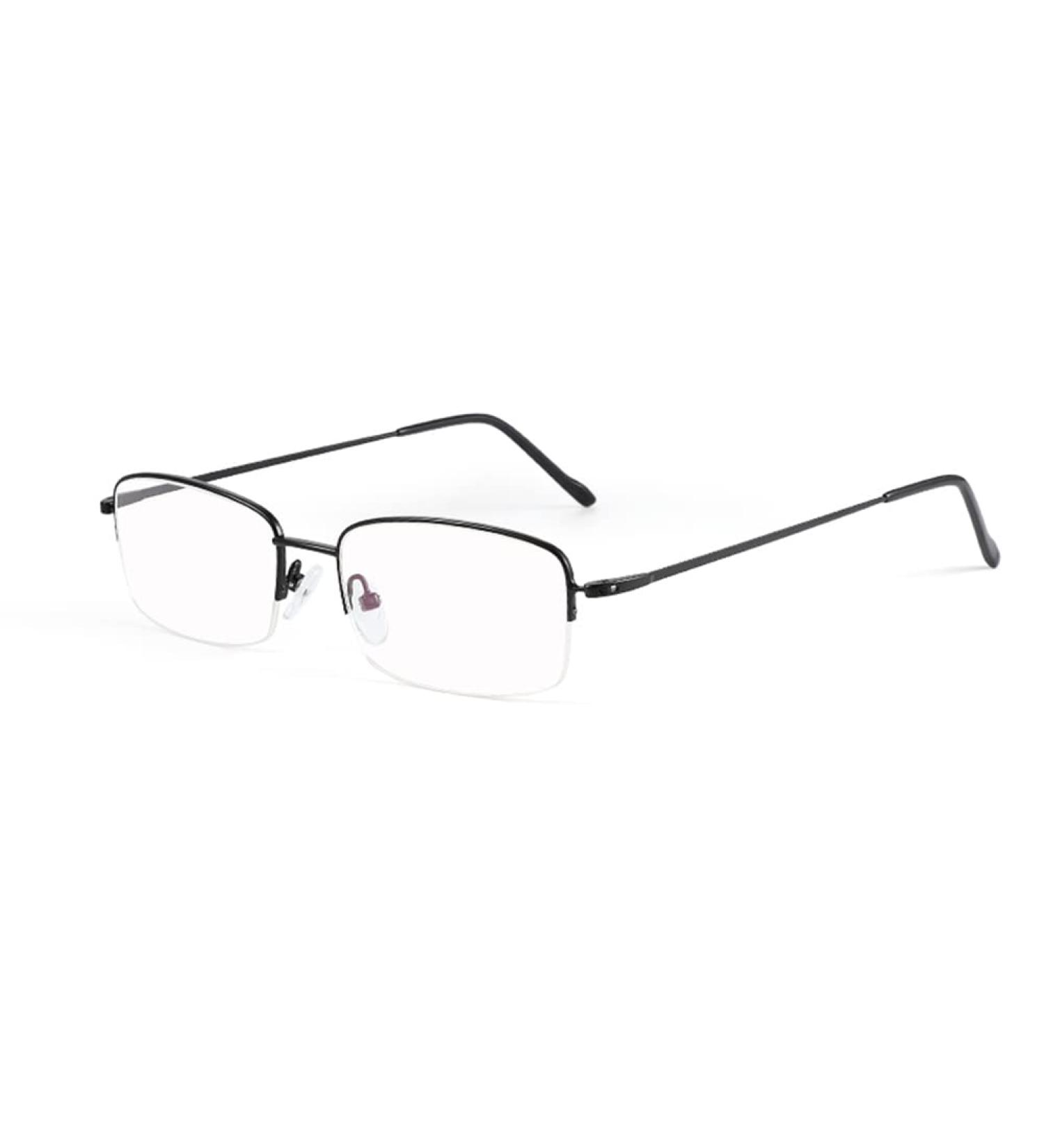 Riccie Men's Titanium Glasses - Blue Light Blocking HD Aspherical Radiation Protection +0.5 to +3.0 - Shop Now! - Buy Online on GoSupps.com