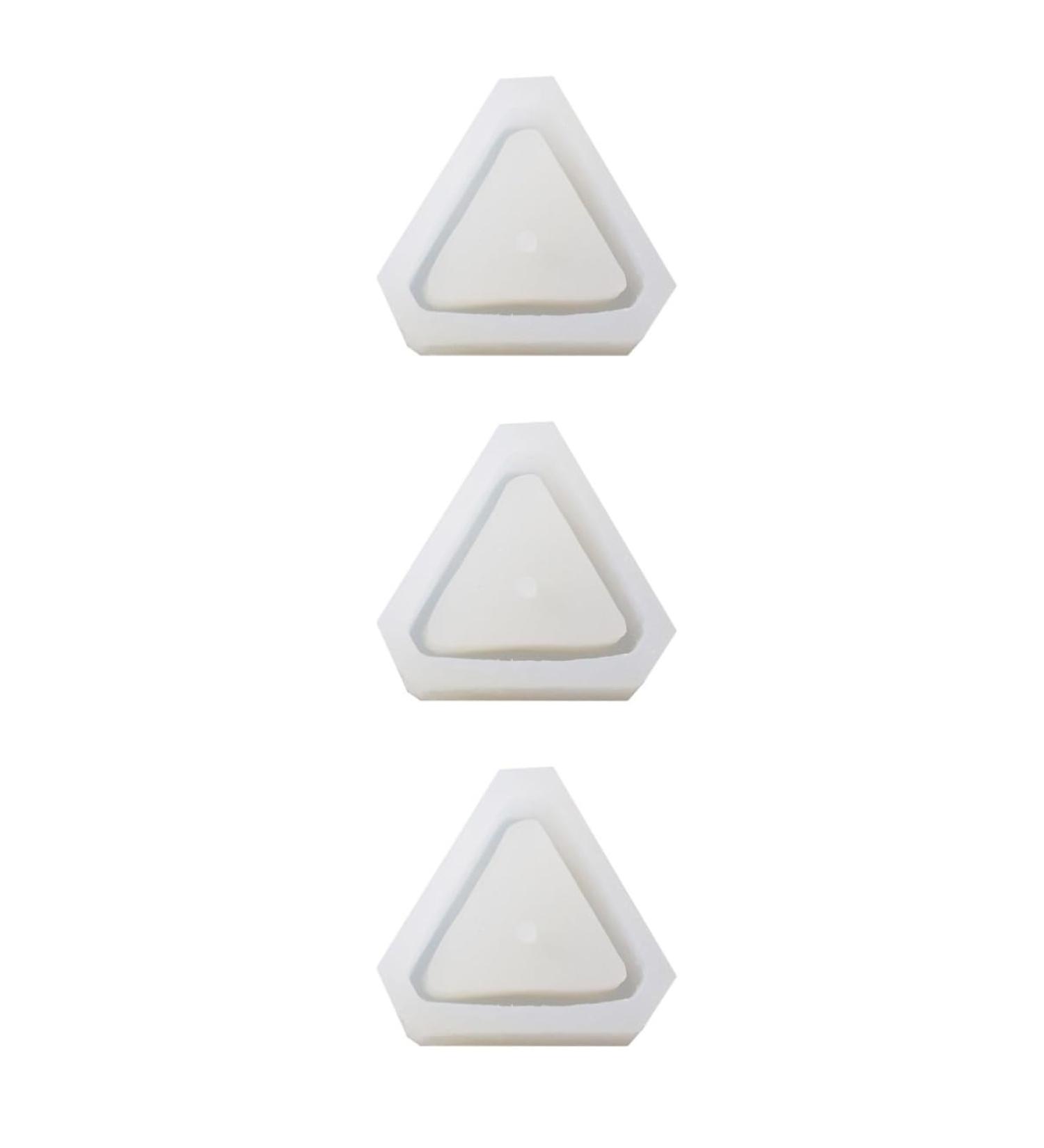 STOBOK 3pcs Silicone Planter Mold Silicone Succulent Plant Mold Epoxy Resin Molds Chocolate Molds Triangle Molds Silicone Coasters Silicone Molds for Resin Clear Coasters Candy Clay As Shownx3pcs mediumx3pcs - Buy Online on GoSupps.com
