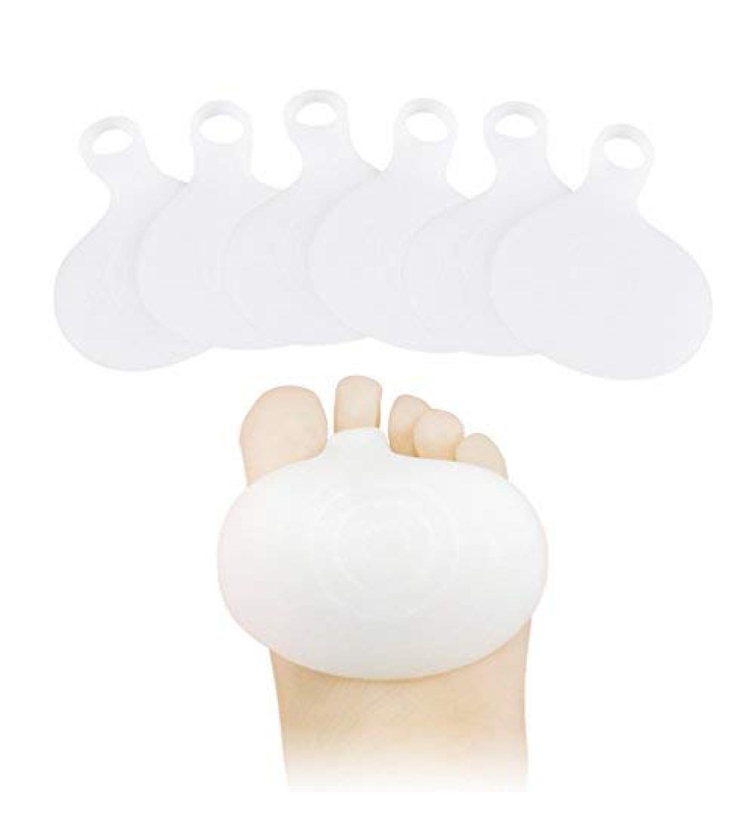 Metatarsalgia footpads gel pads foot balthers nuoyo heel pain shoe adds high heels quick pain relief protector for inflamed bum 3 pairs