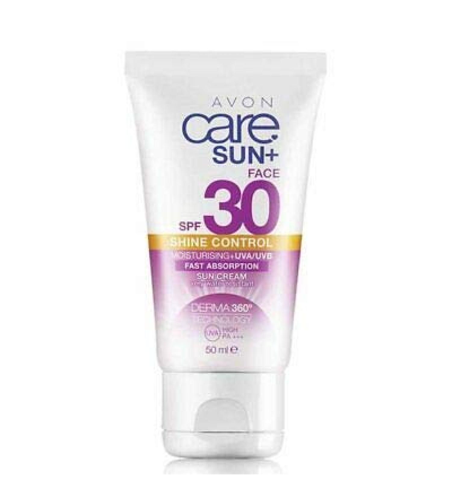 Avon care Sun+ facial sun cream with mattifying effect