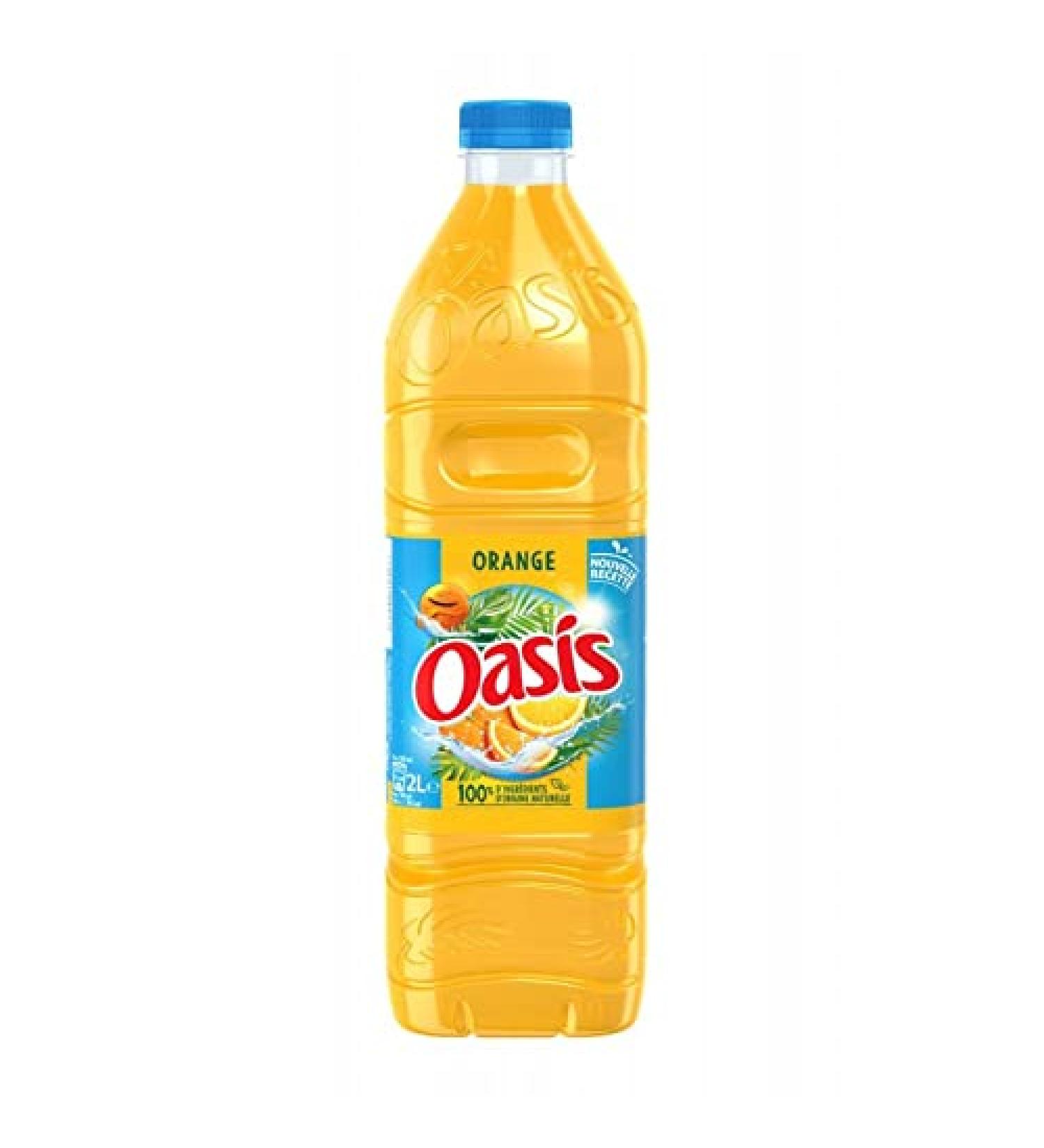 OASIS - Fruit Orange 2L - Pack of 2 - Special Offer - Buy Online on GoSupps.com
