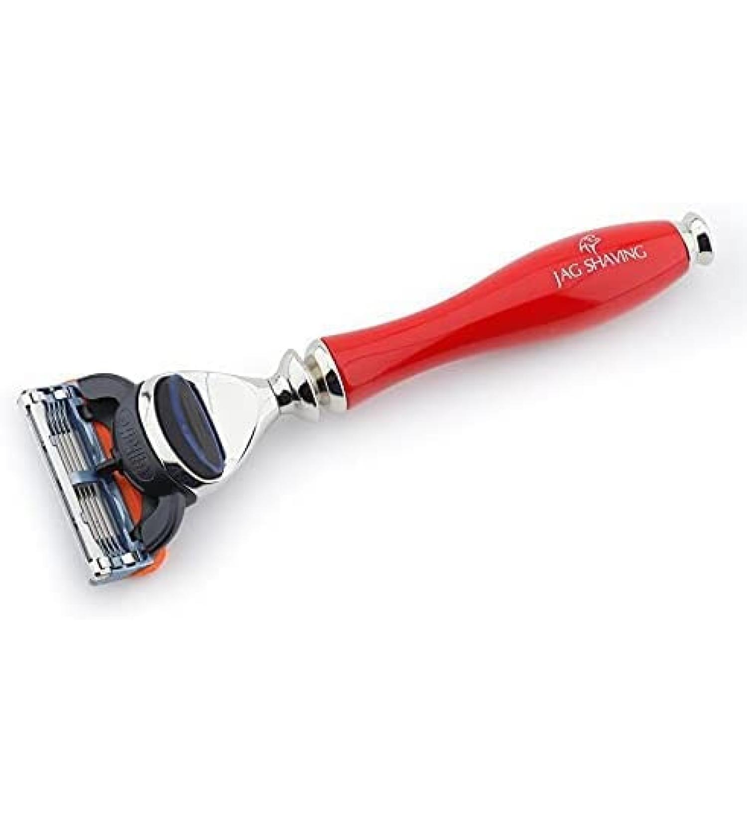 Jag Shaving razor with 5 edges razor for men with 5 anti-friction blades for a thorough and long-lasting shave