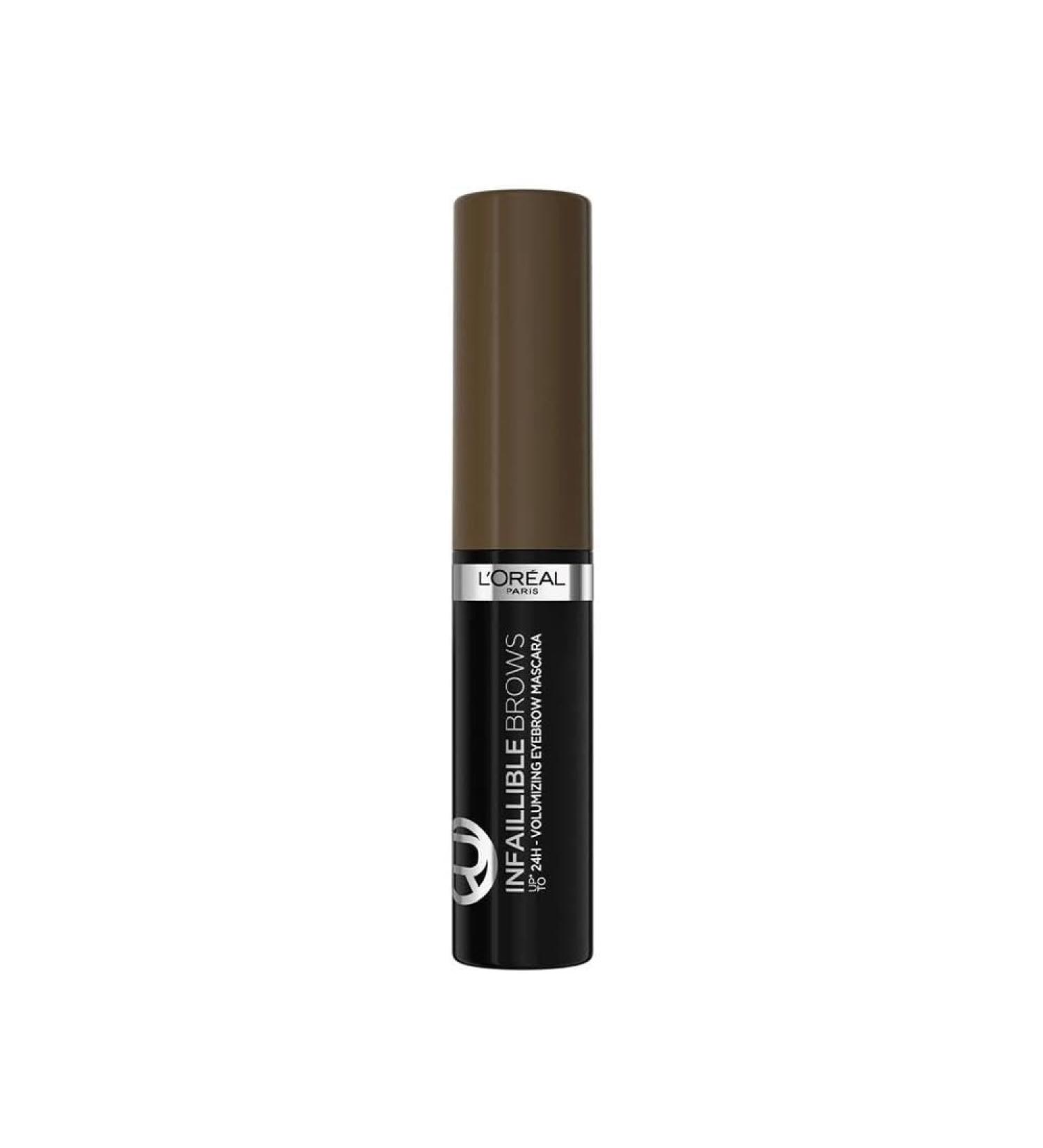 L'Or al Paris Brow Artist Plump & Set 109 Ebony brown eyebrow gel for defined and dense eyebrows 1 piece 109 ebony 1 piece (1 Pack)