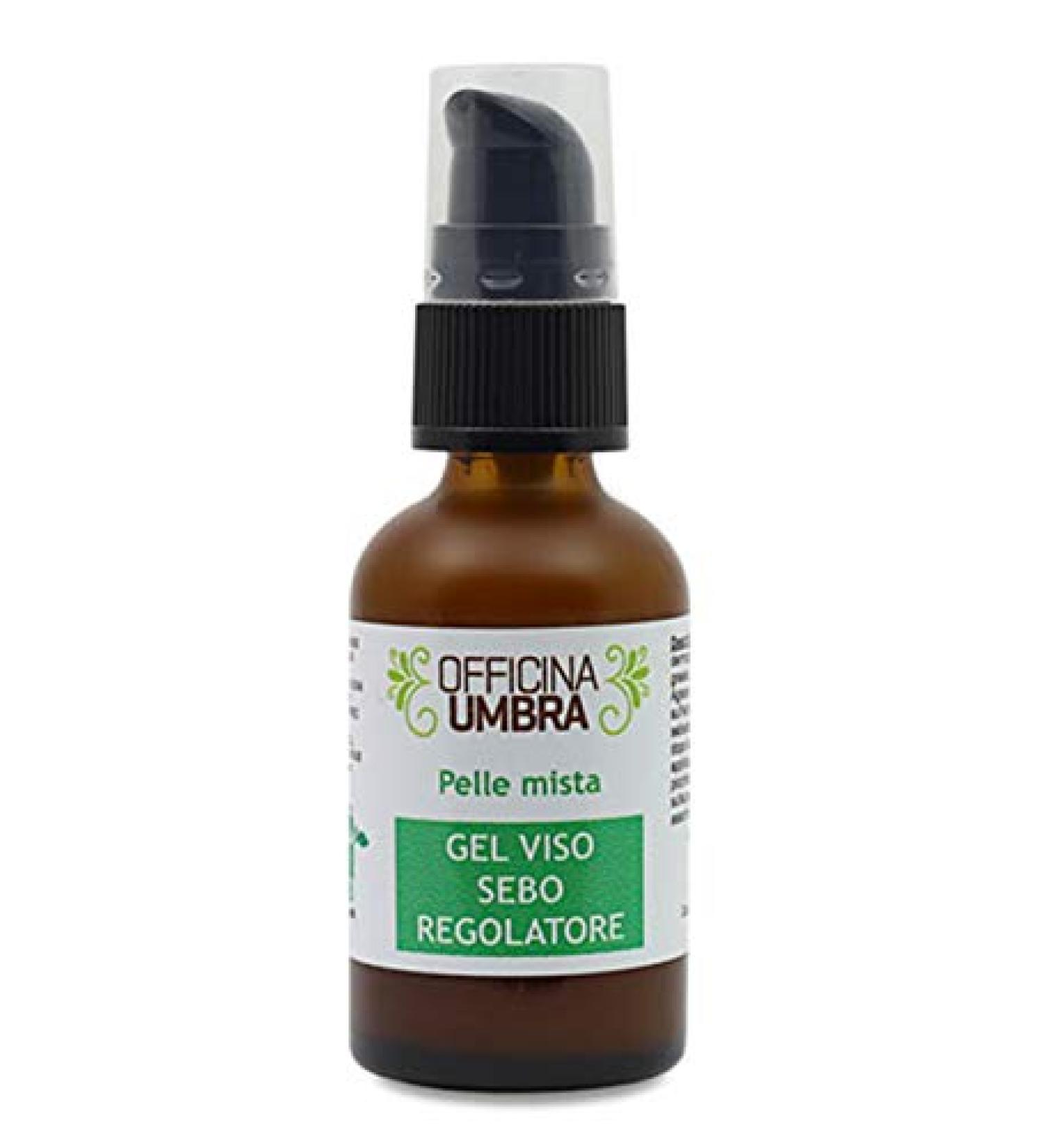 Bioteko Officina Umbra Seboregulator Face Gel for Mixed and Oily Skin