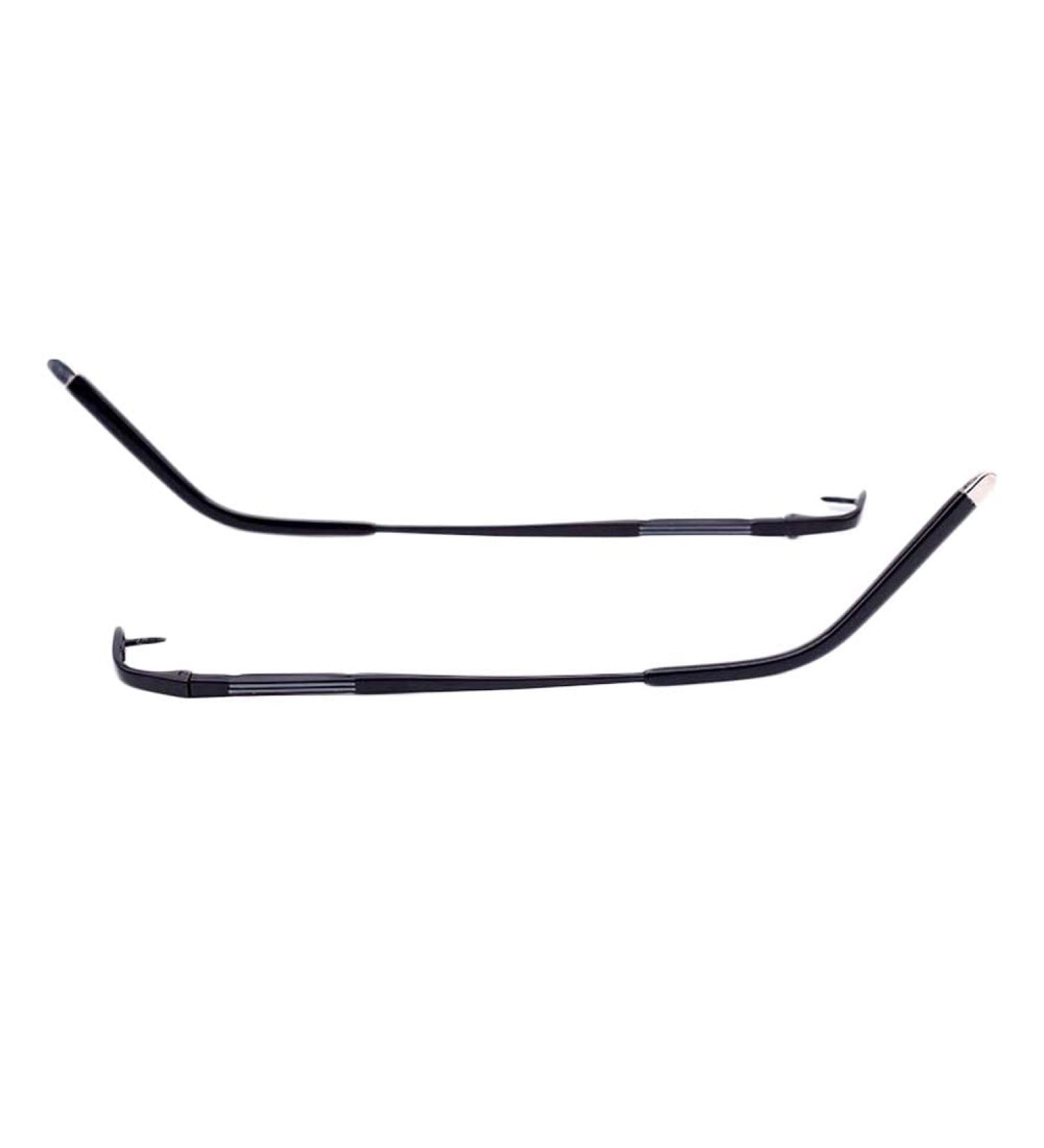 VekkEr Eyeglass Temple Replacement - Metal Repair Parts for Rimless Glasses Black | 1 Pair Eyeglass Temples for International Shipping - Buy Online on GoSupps.com