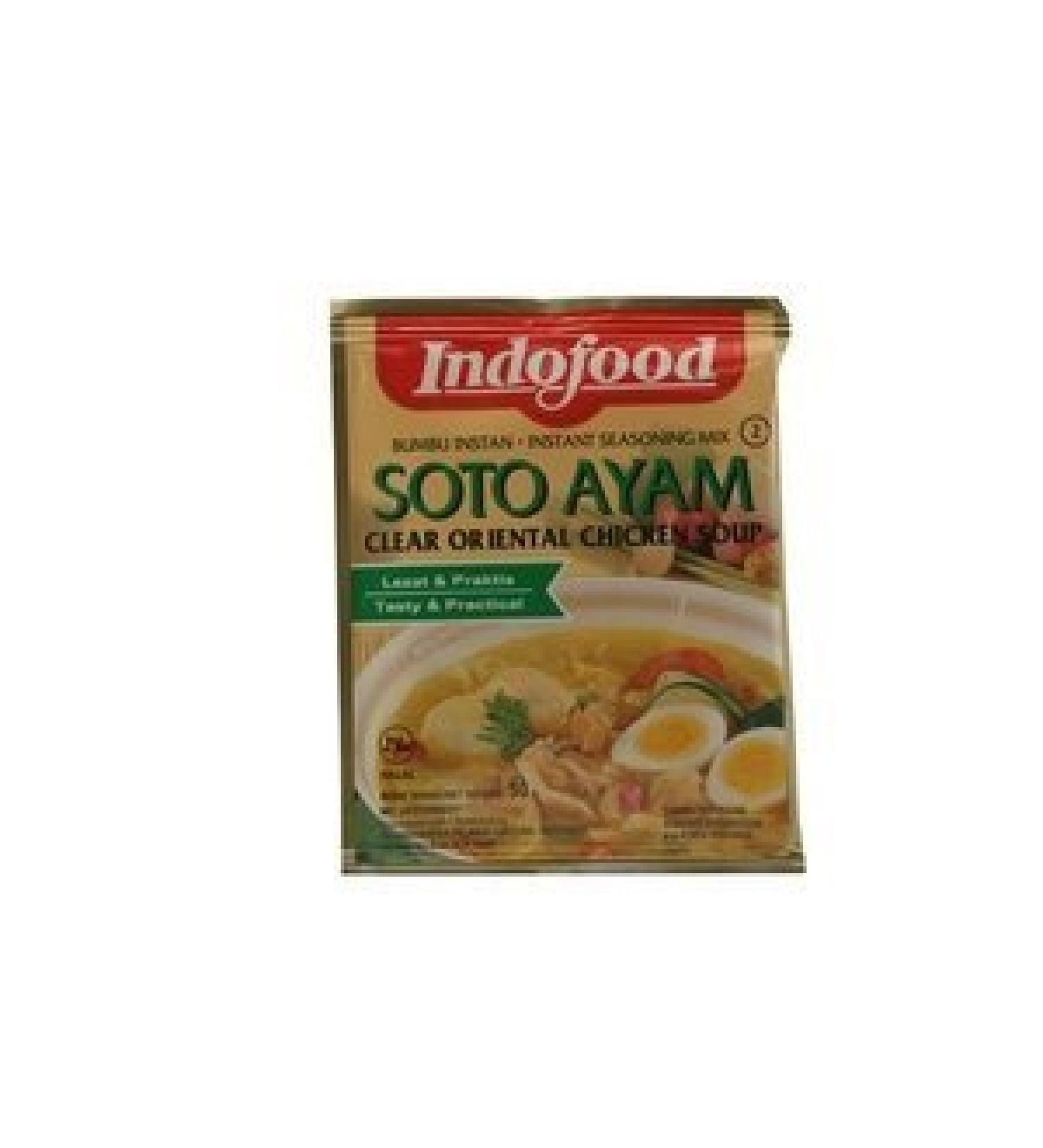 indofood soto ayam - clear oriental chicken soup (1.6oz) 3 units (089686440584) by N/A
