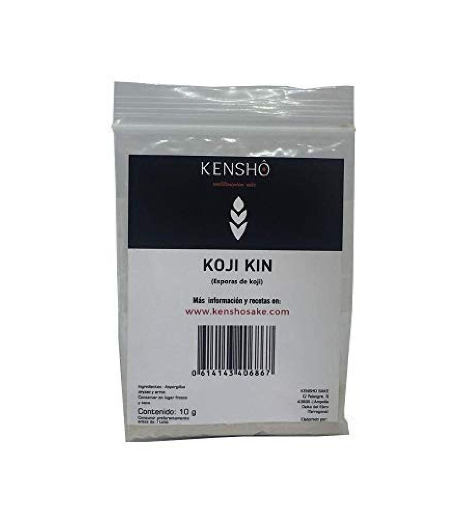 Kensho Kensh KojiKin Aspergillus Oryzae spores Natural Homemade Koji Effect Preparation of sakes amazakes and sauces Natural fermentation VeggieFriendly Macrobiotic Japanese food