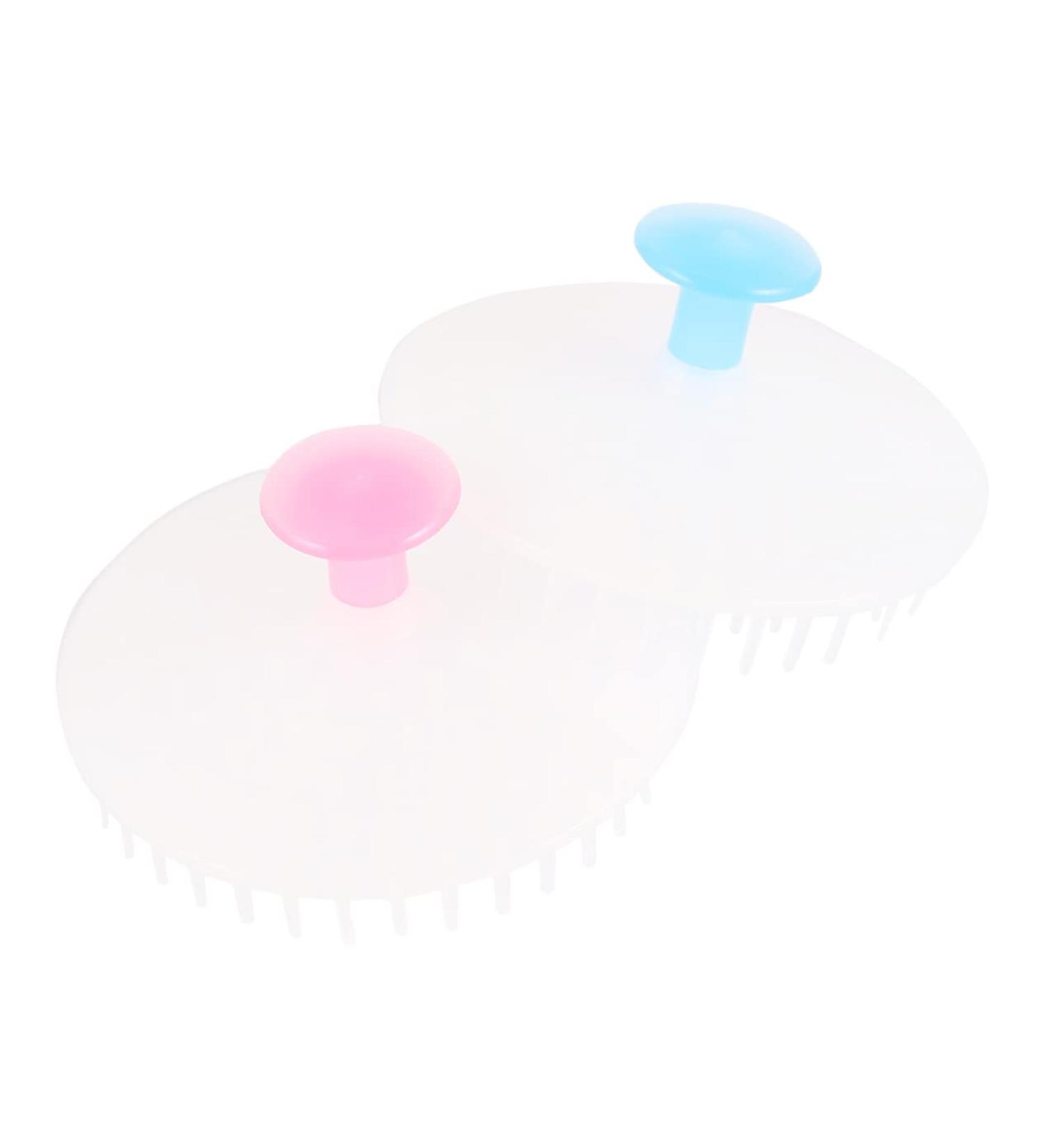 BCOATH Shampoo Brush Set - 2 Pieces Hair Scalp Massager & Shower Brush for Girls - Enhanced Hair Care & Relaxation - Buy Online on GoSupps.com