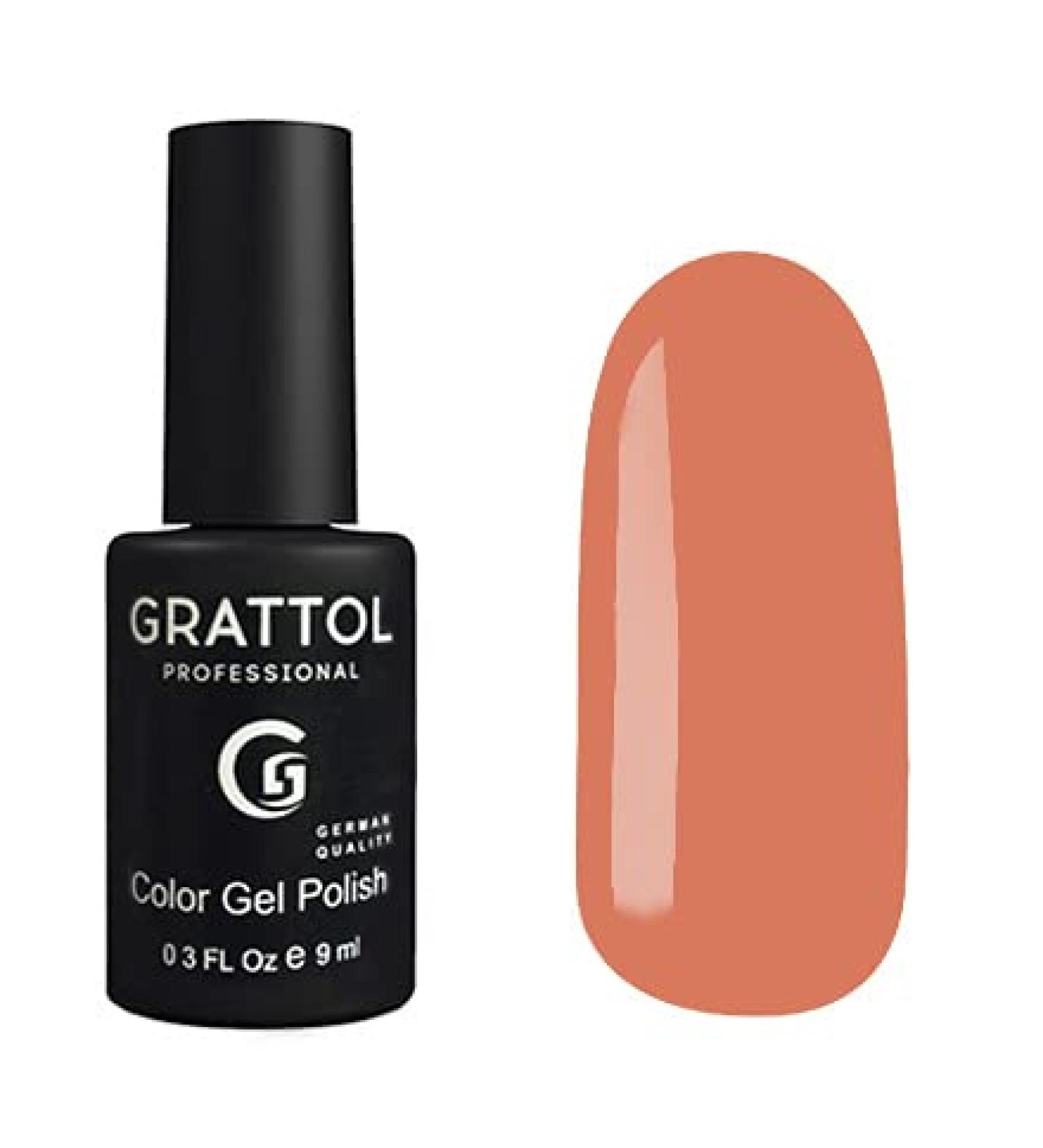 Grattol UV/LED Gel Polish 184 Orange Sherbet 9ml
