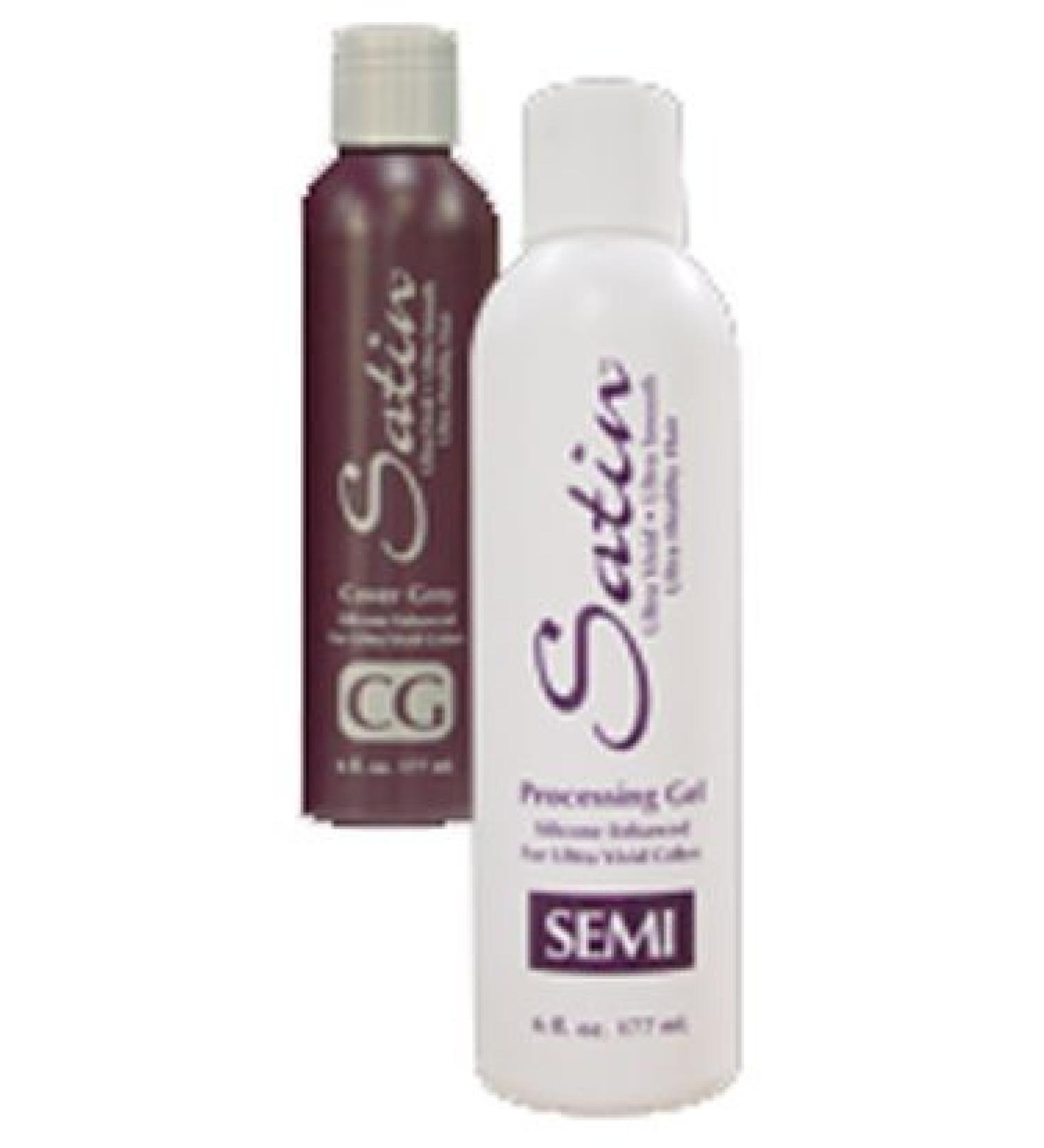Satin Developer 30 Volume - Silicone Enhanced For Ultra Vivid Color - 6 oz
