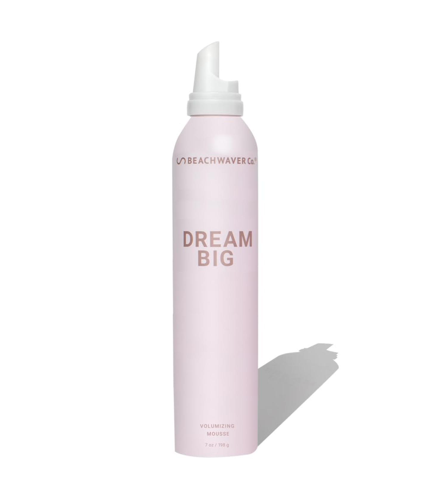 Beachwaver Dream Big Volumizing Mousse - Lightweight Flexible Hair Mousse for Volume & Hold | 7 Fl Oz - Polynesian Pink Sugar Scent - Buy Online on GoSupps.com