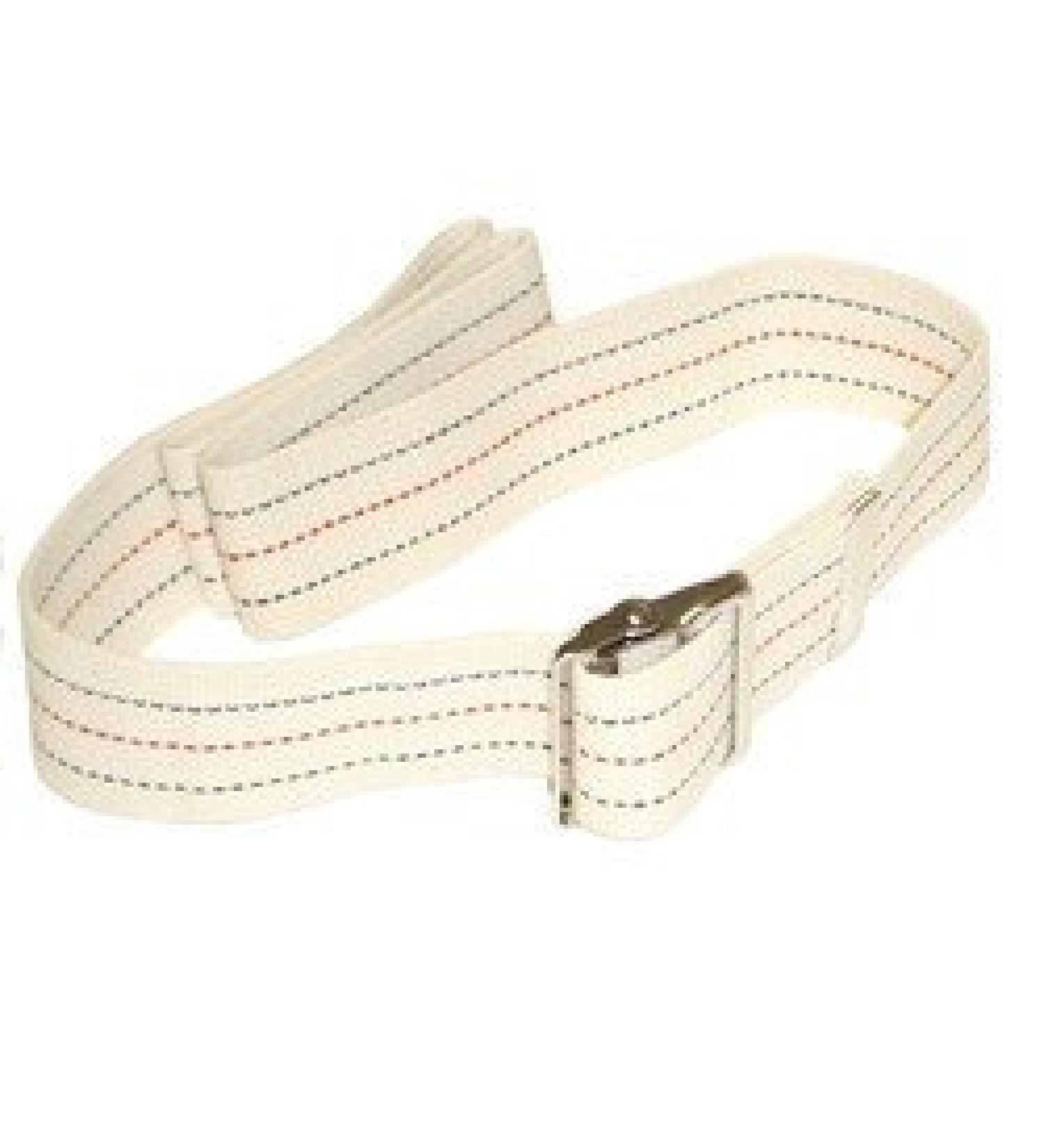 80315 Gait Belt with Metal Buckle 2" Width 48" Length 1 Stripe