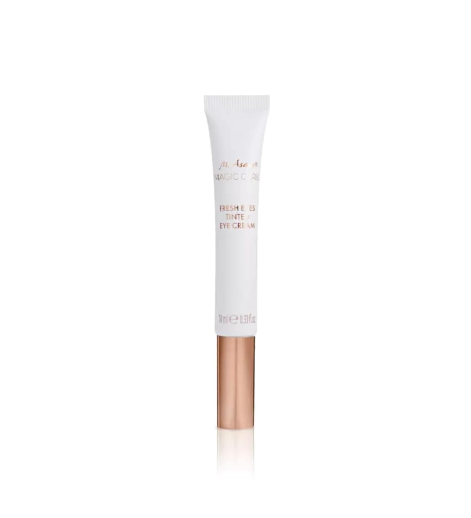 M. Asam MAGIC CARE Fresh Eyes Tinted Eye Cream (10 ml) - Long-lasting reduction of dark circles apricot tint for a natural result energy boost with taurine and caffeine complex