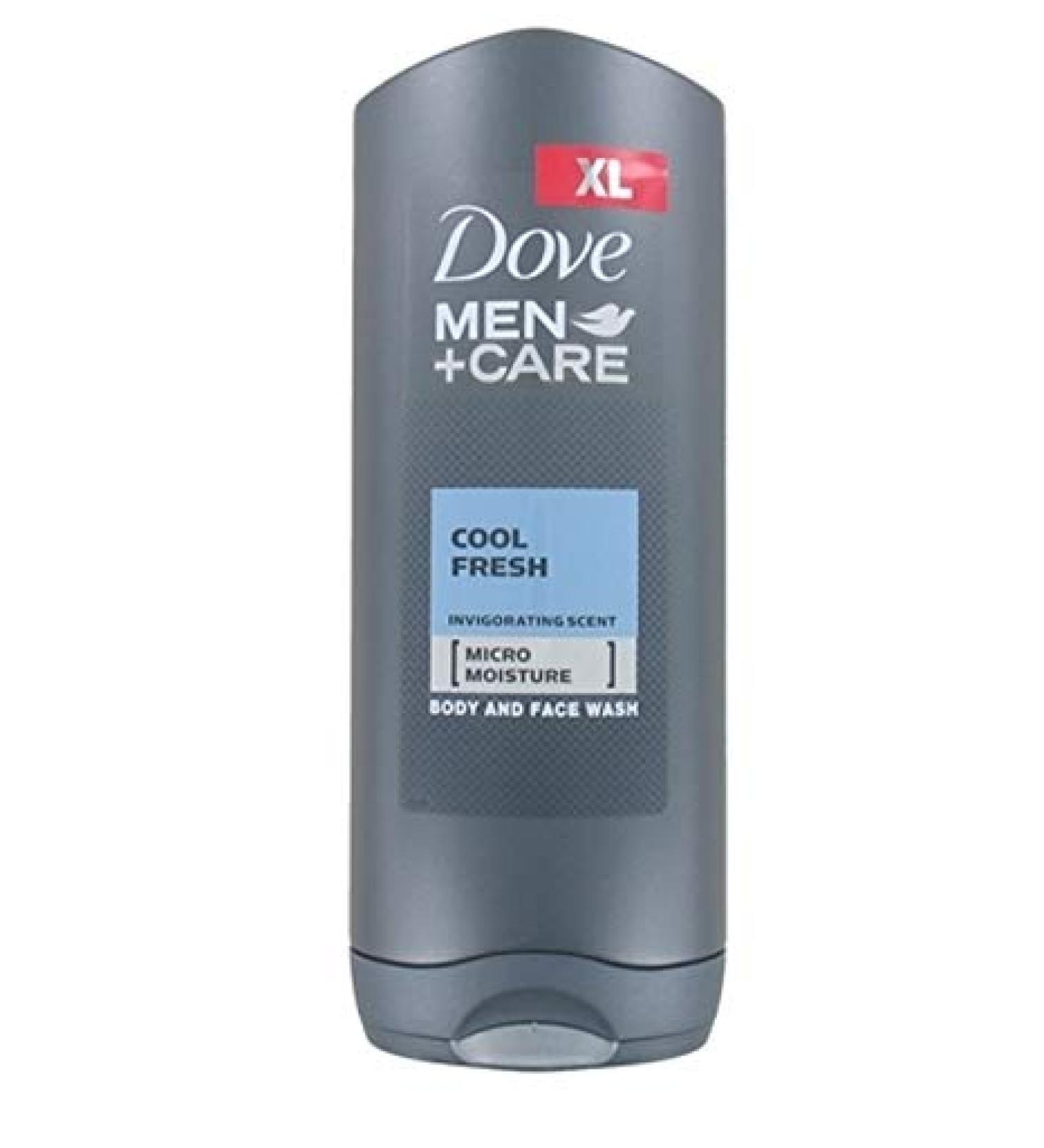 Dove Dove 3-pack of men's shower gel "Care Cool Fresh" - 400 ml
