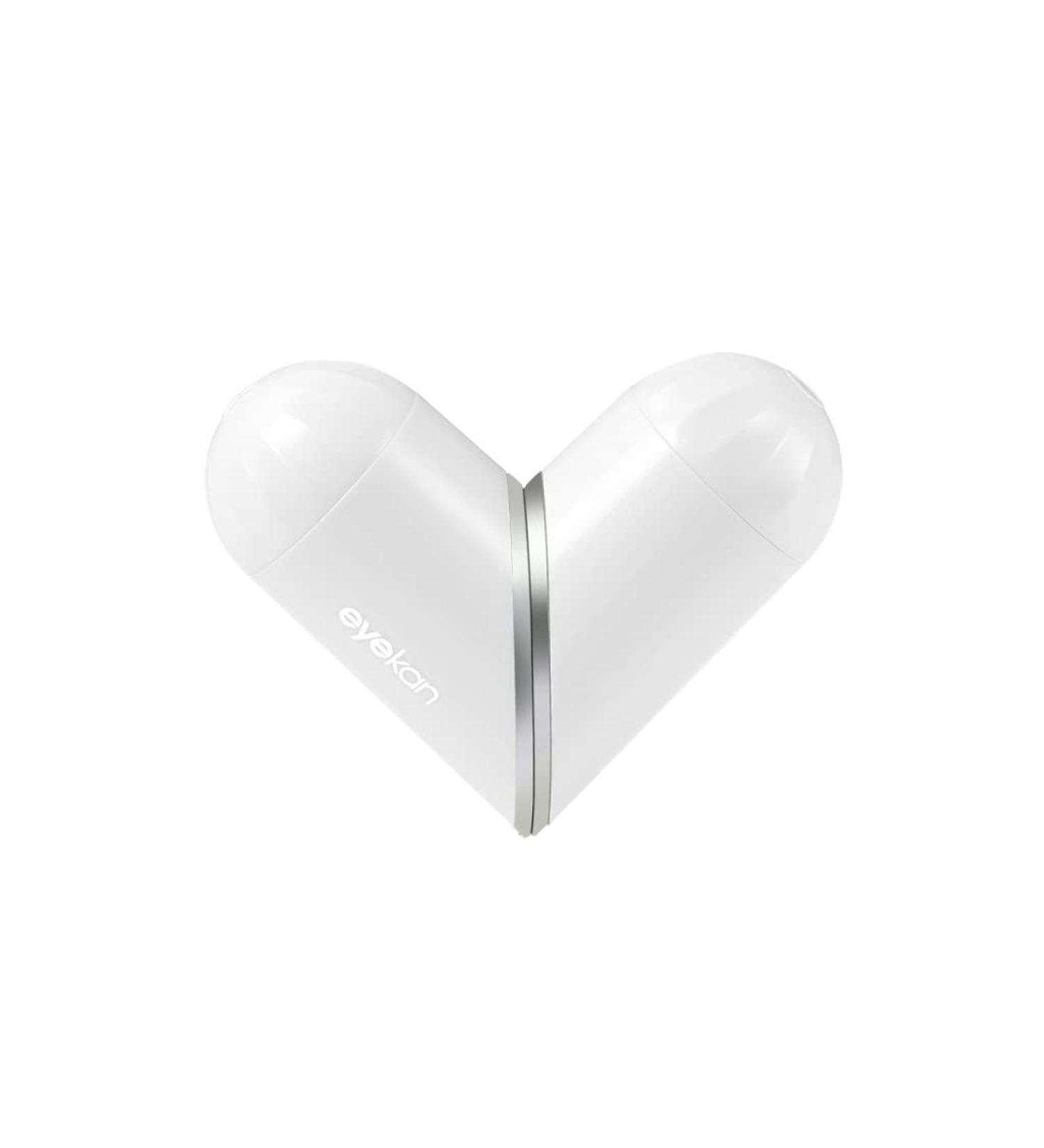 MTHH Cute Heart-Shaped Contact Lens Case for Women | Portable & Compact Cosmetic Box (White) - Perfect for Travel & Daily Use - Buy Online on GoSupps.com