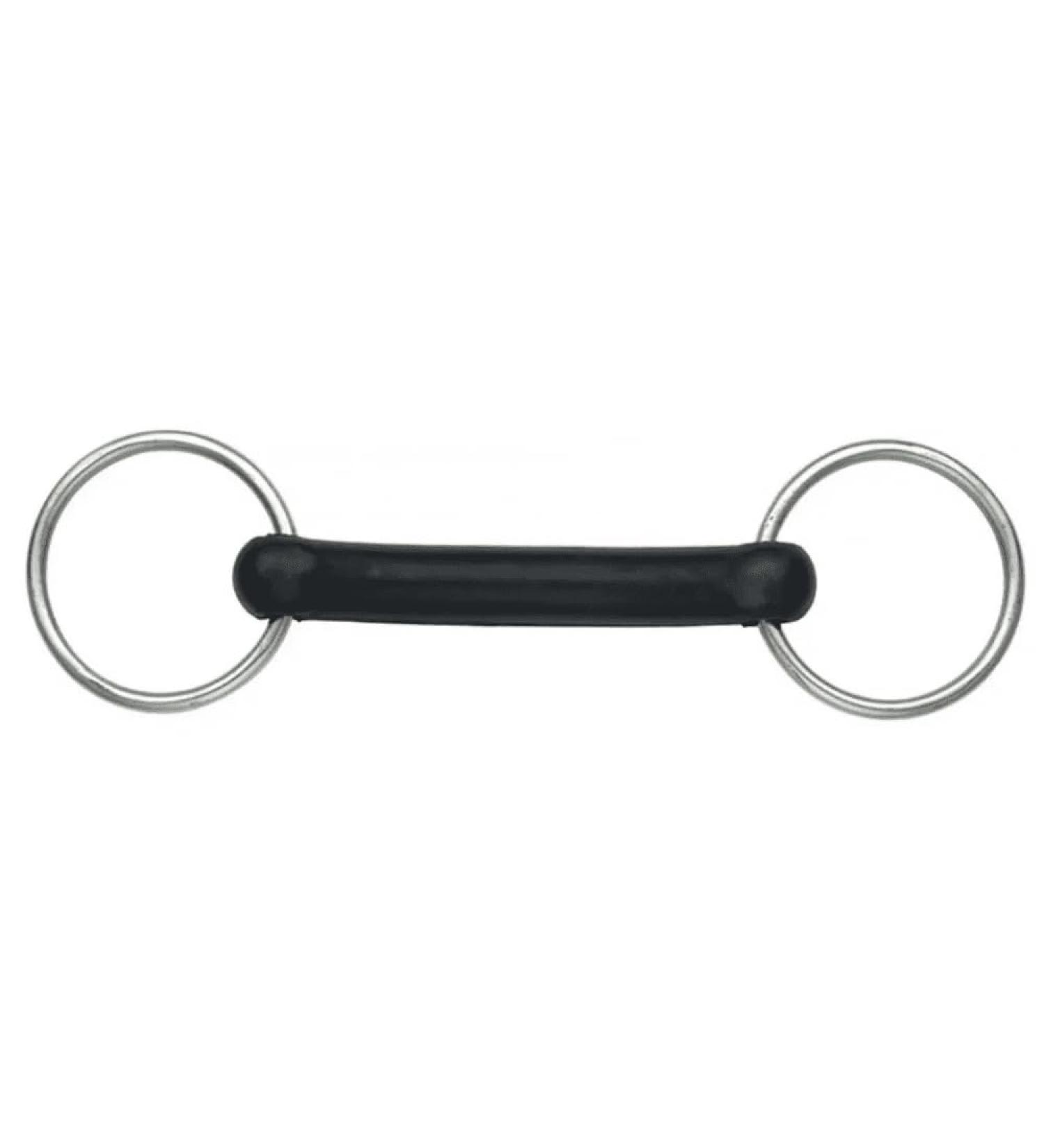 Shires Flexible Rubber Mouth Snaffle 5.5"