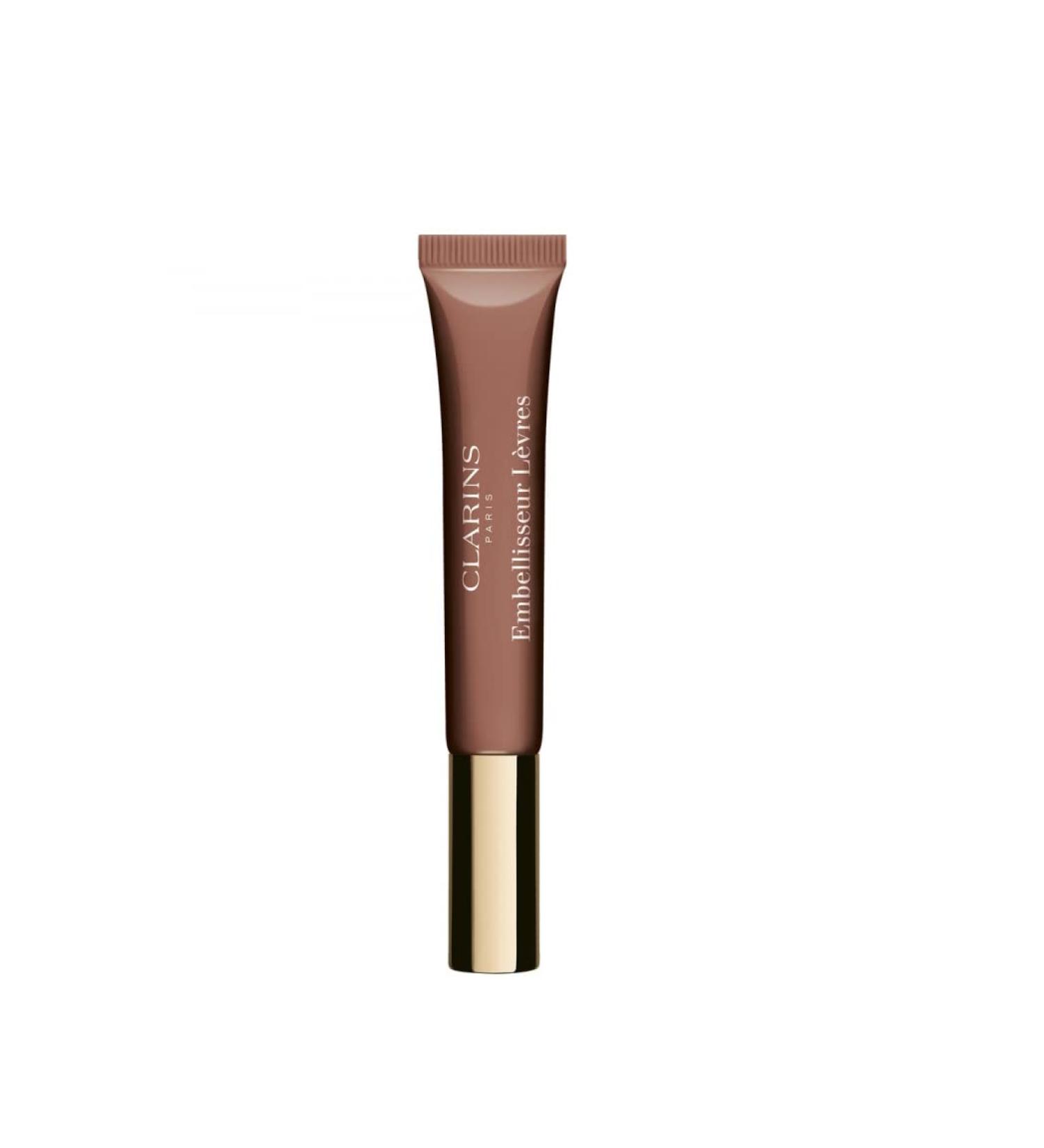 Clarins Natural Lip Perfector | Award-Winning | Sheer Finish Lip Gloss | Instant 3D Shine | Nourishing  Hydrating  Softening and Lip Plumping | Contains Natural Plant Extracts With Skincare Benefits 06 - Rosewood Shimmer