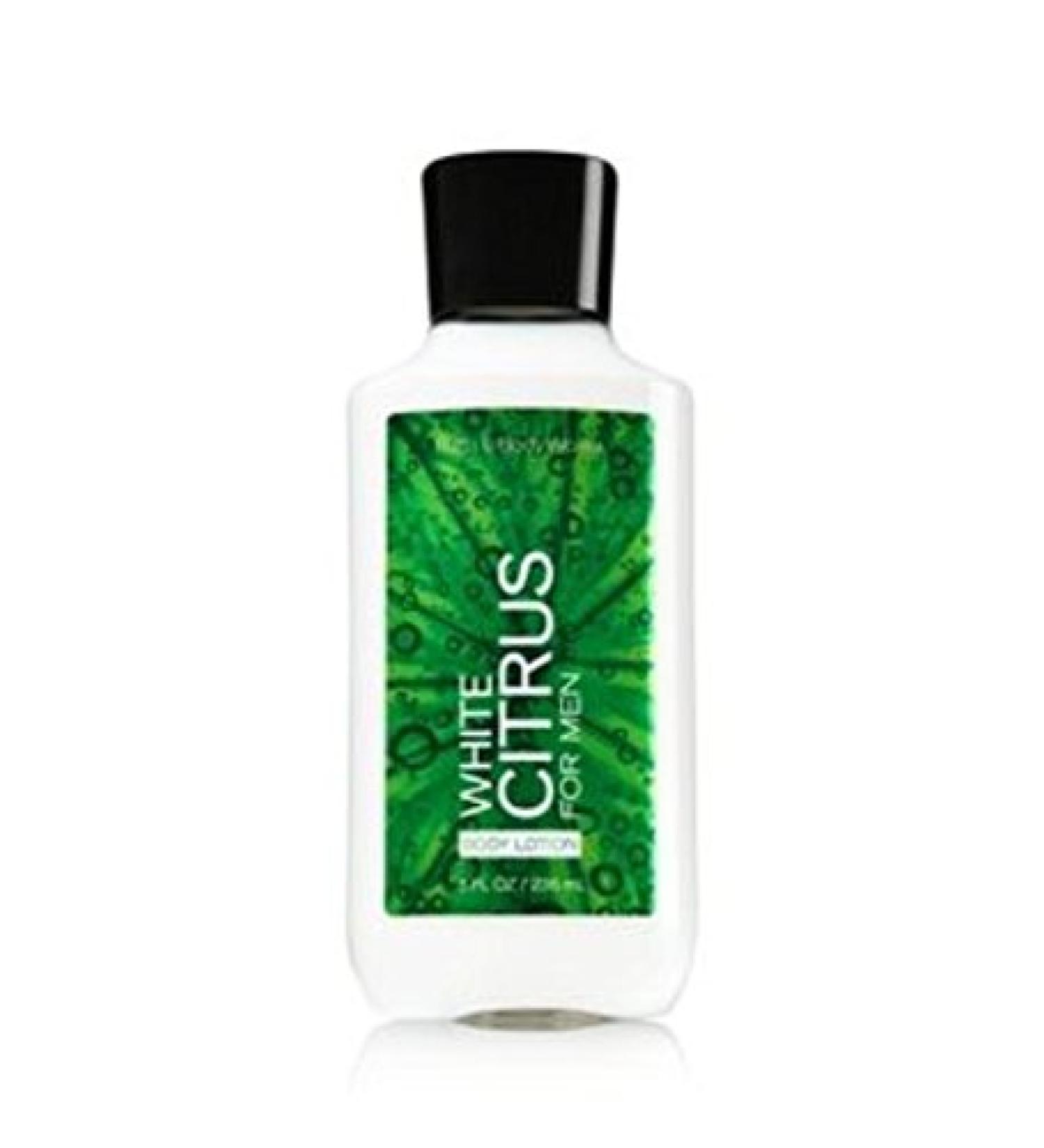 Bath and Body Works White Citrus for Men Body Lotion 8 Oz- New (8 Ounce)