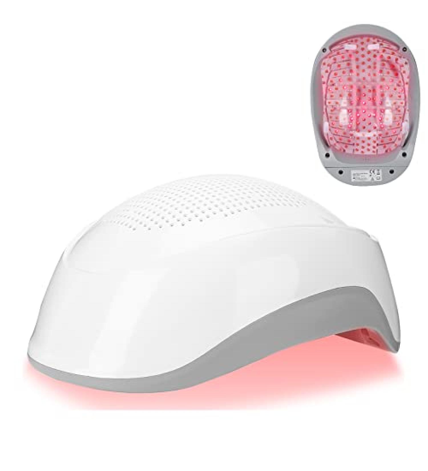 Laser Hair Growth Helmet - Clear Hair Loss Treatments for Men and Women - Hair Regrowth System - Buy Online on GoSupps.com