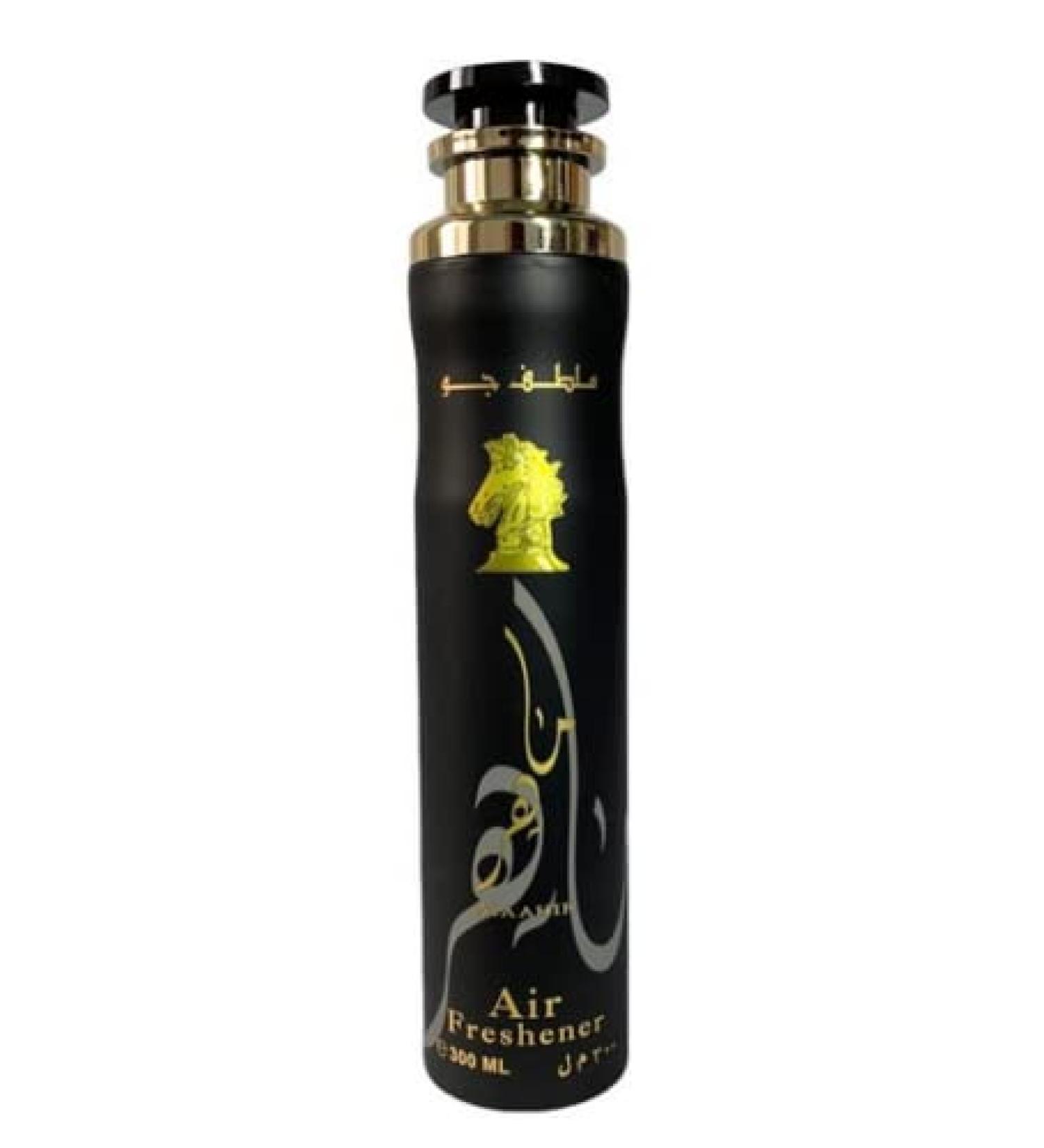 Lattafa Maahir Perfumes |Air Freshener-300ML/10.1Oz| Bergamot Red Berries| Peach Bellini Peony| Pink Lily Jasmine &Musk. - Buy Online on GoSupps.com