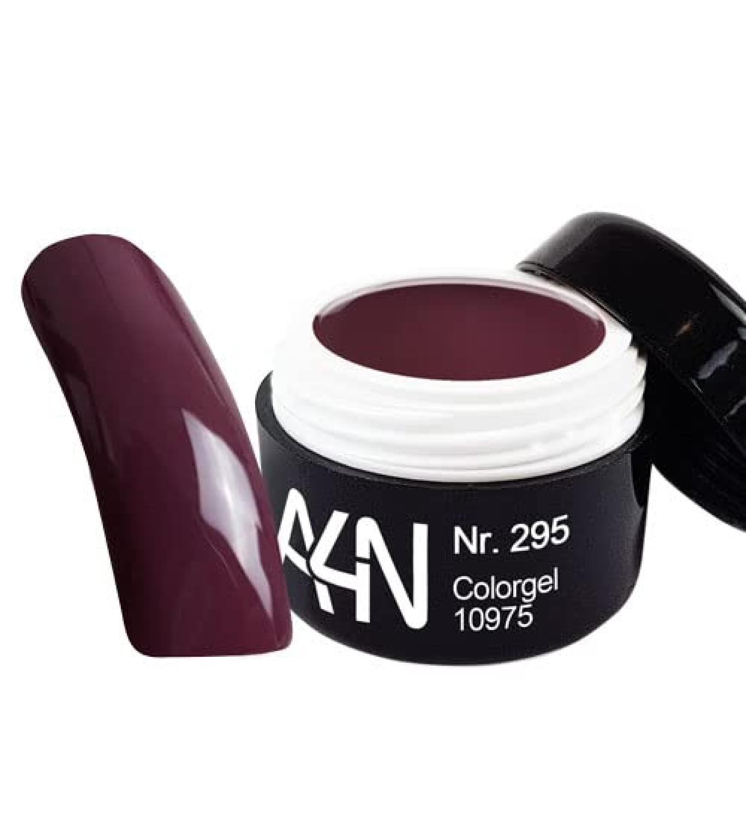 UV/LED Color Gel No.295 Plum - High Coverage Nail Gel - 5ml | International Shipping Available - Buy Online on GoSupps.com