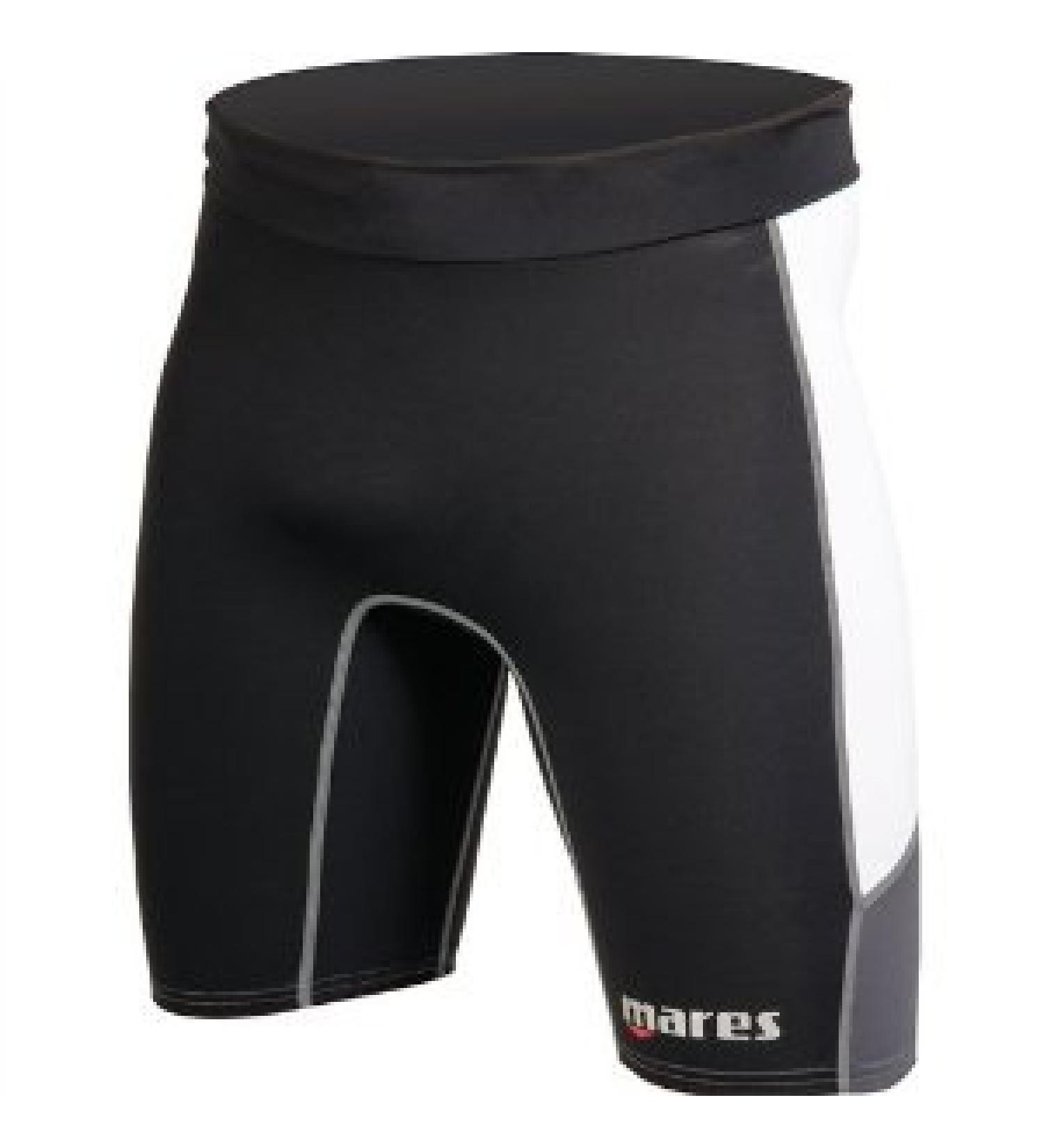 Mares Rash Guard Shorts - Mens for Scuba Diving, Snorkeling and Water Sports Black X-Large