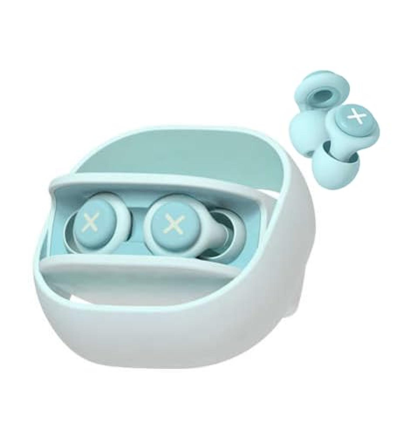 Echoless Silicone Ear Plugs for Sleep & Noise Reduction - 32dB Noise Cancelling - 8 Ear Tips - Blue - Buy Online on GoSupps.com