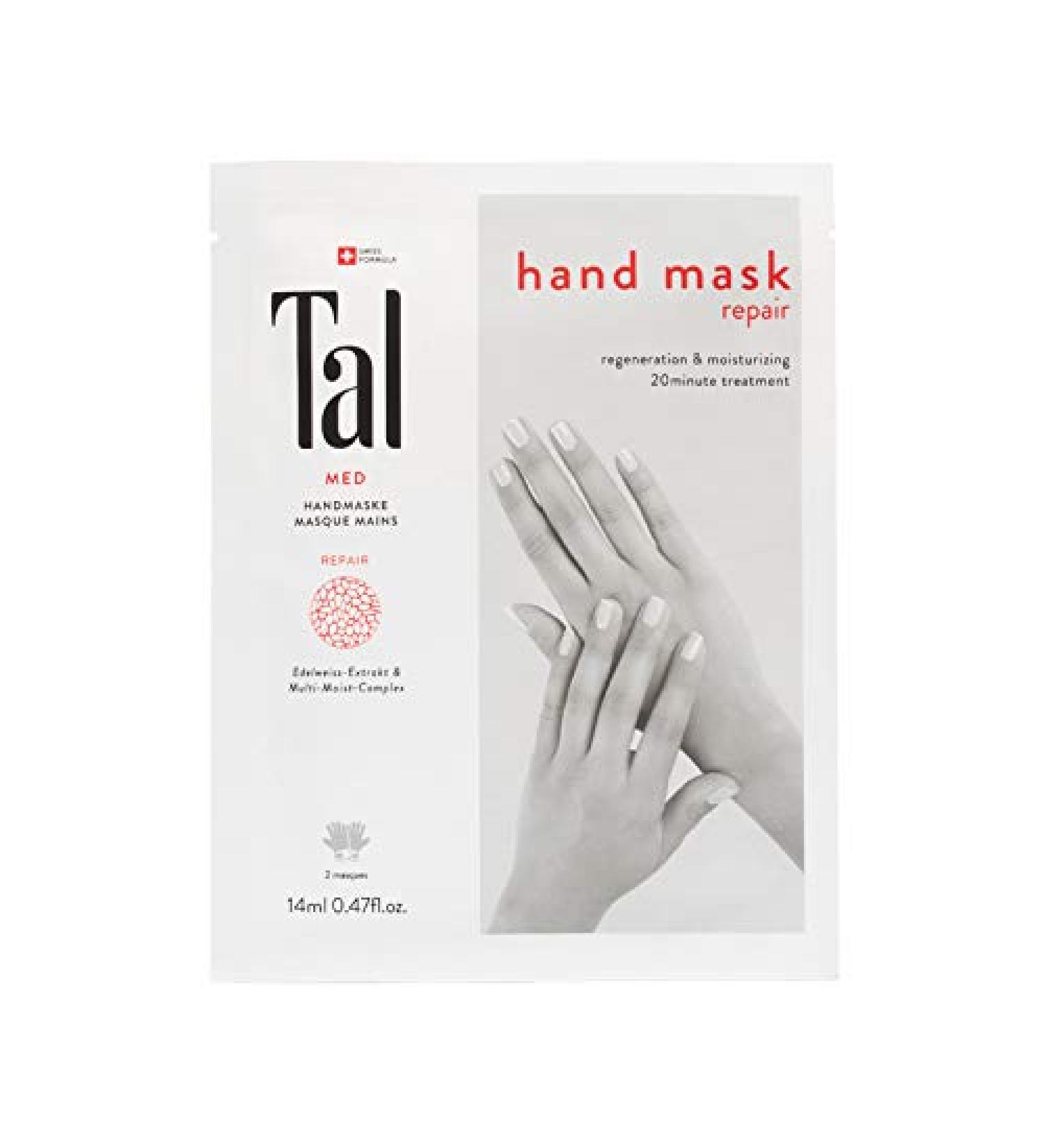 Tal Med Handmask Repair | Intensive Moisturizing Care for Rough Cracked Hands | Nourishing Power Cocktail - Buy Online on GoSupps.com