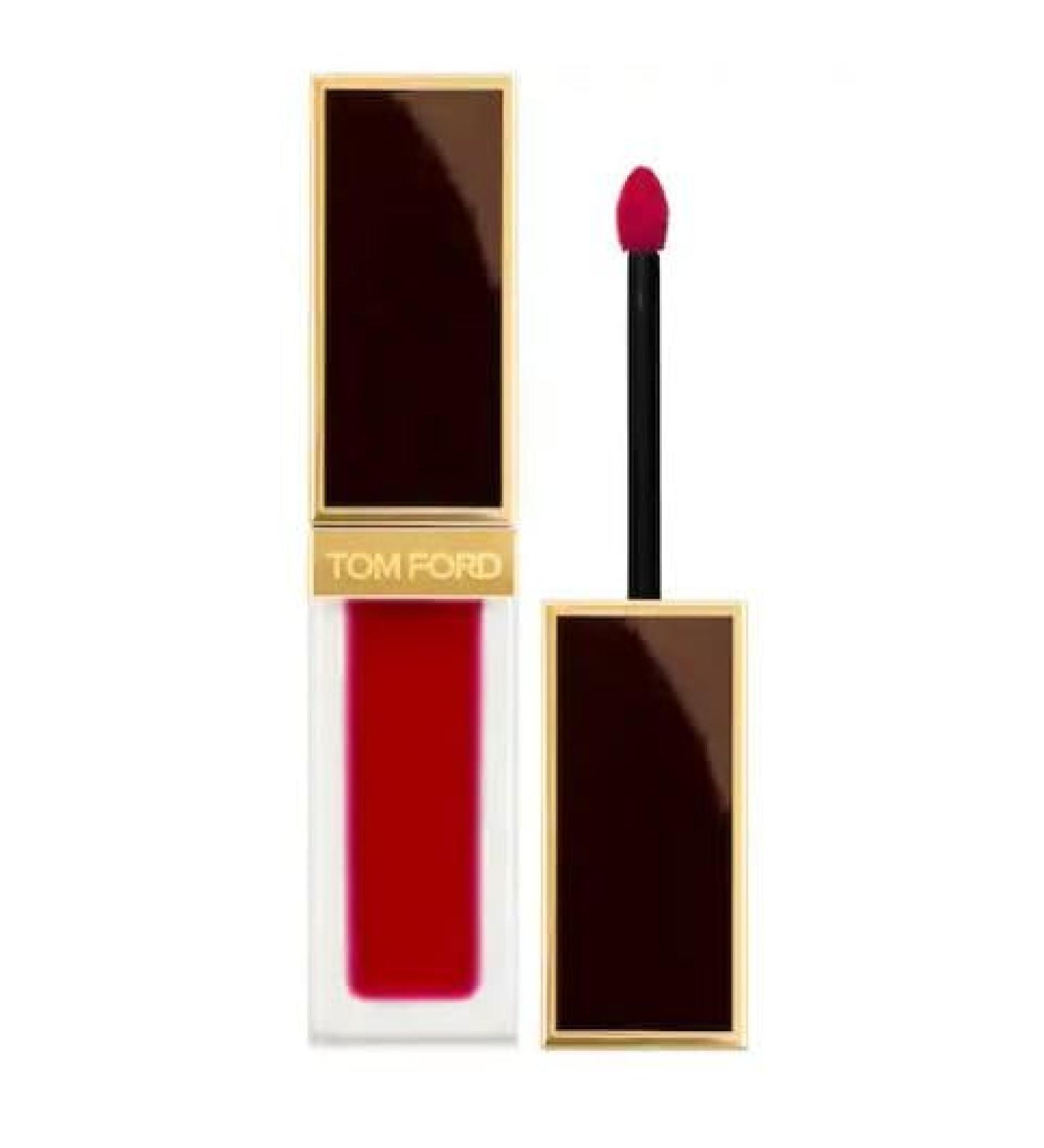 Tom Ford Liquid Lip Luxe Matte - 127 Temptress (raspberry red) 0.20 oz / 6 ml
