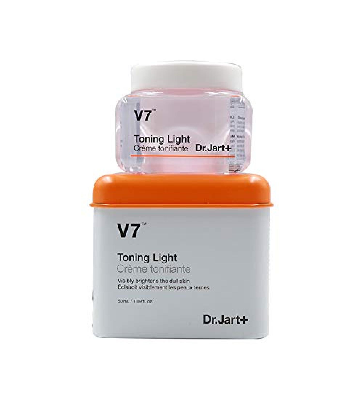 V7 Toning Light All In One Anti-Wrinkle Facial Cream 50ml - Brighten, Tone, and Hydrate for Radiant Skin - Buy Online on GoSupps.com