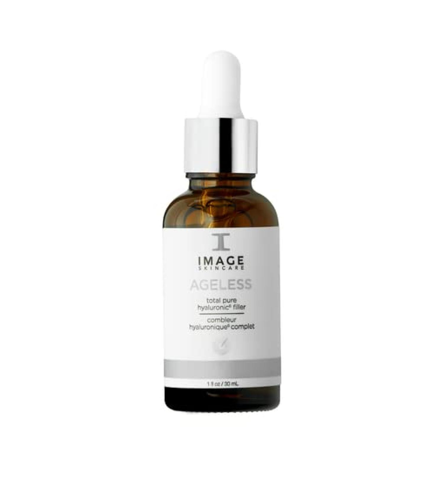 IMAGE Skincare Total Pure Hyaluronic 6 Filler Serum - 1 fl oz | Hydrating Facial Serum for Fine Lines and Wrinkles - Buy Online on GoSupps.com