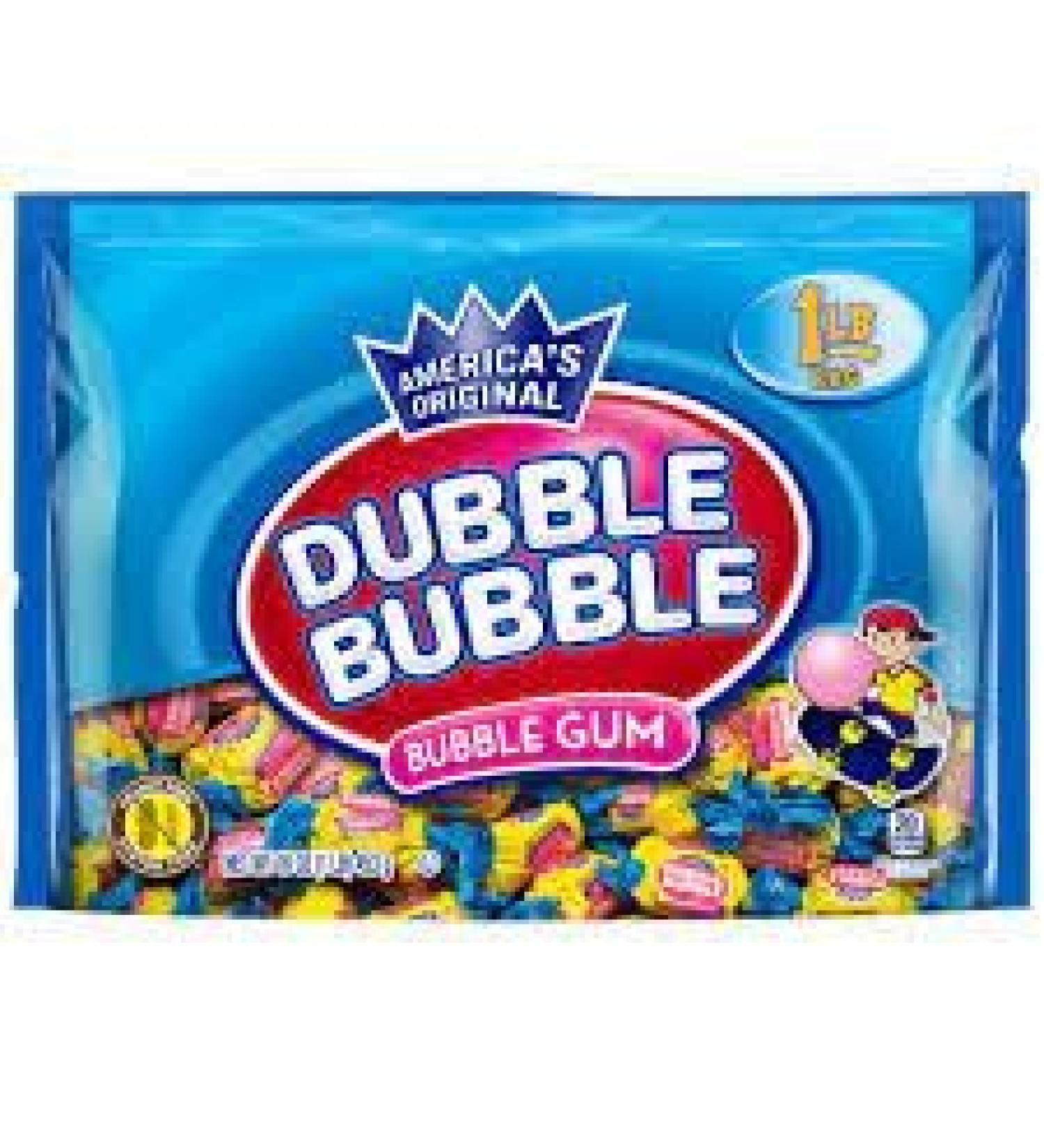 Dubble Bubble Twist Bubble Gum 16 Oz