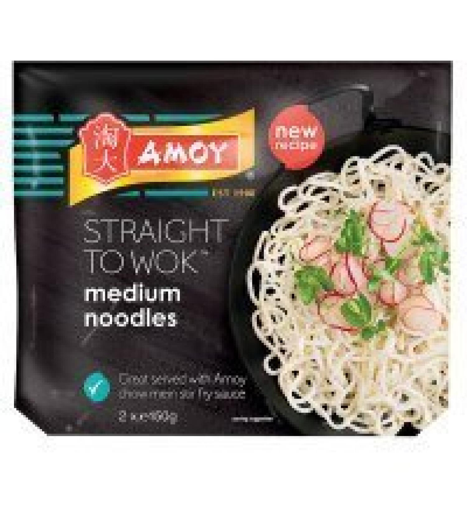 Amoy Amoy Medium-Sized Straight Wok Fries - 12 x 2 x 150g