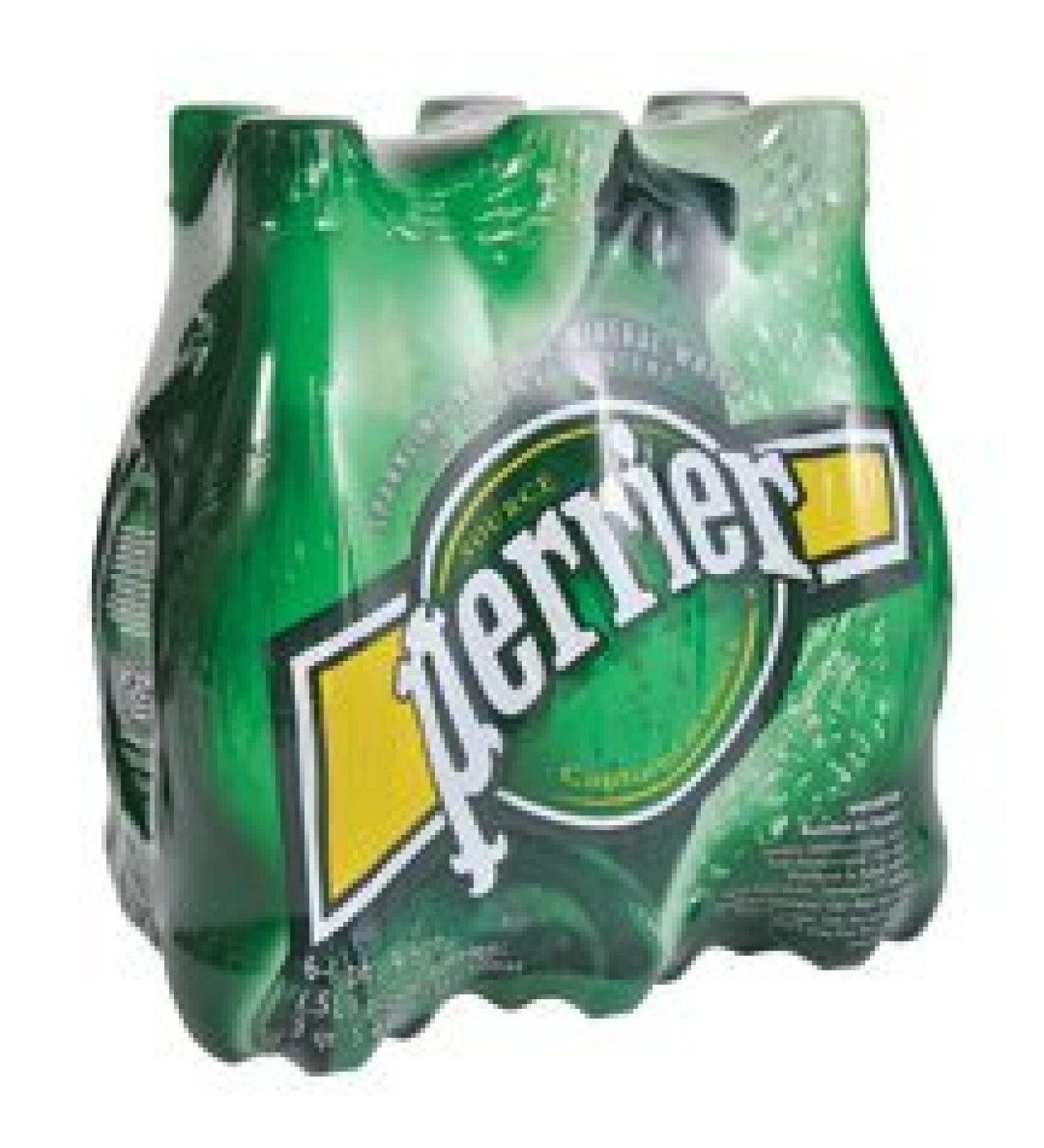 Perrier Natural Sparkling Water - Regular PET (4x6/500ml)