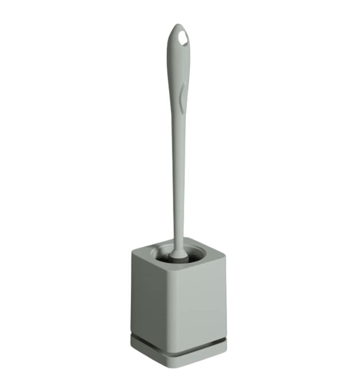 Flexible Toilet Bowl Brush and Holder Premium Quality Toilet Bowl Brush Durable Bristles Toilet Scrub Brush for Bathroom Cleaning Bathroom - Buy Online on GoSupps.com