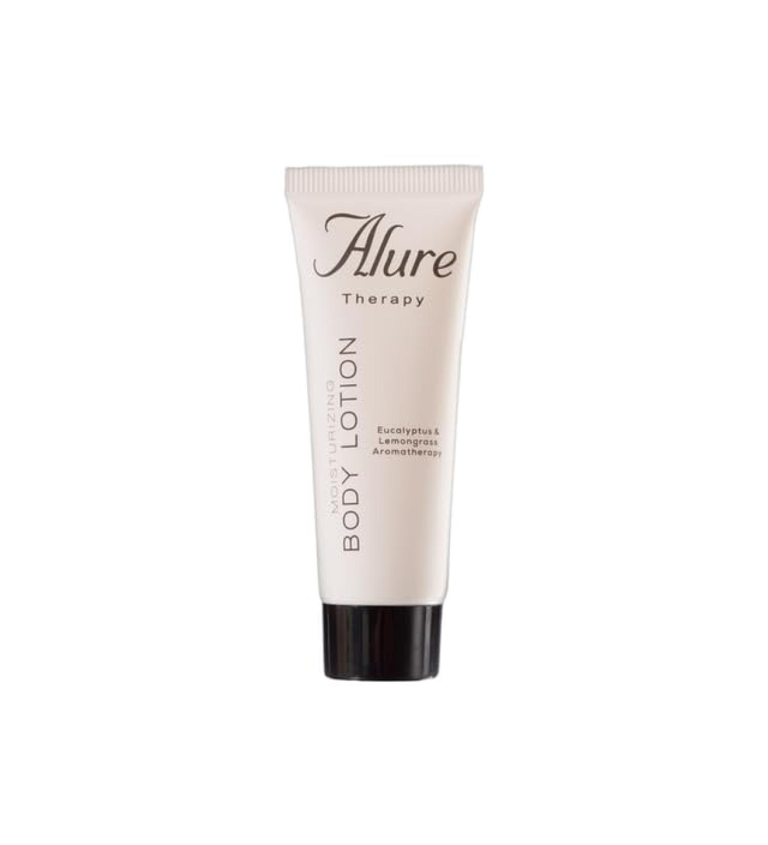 Alure Therapy Body Lotion 1 oz - (30mL) - Hotel VRBO Amenities - Travel Size - Soap Bulk (300 Pack)