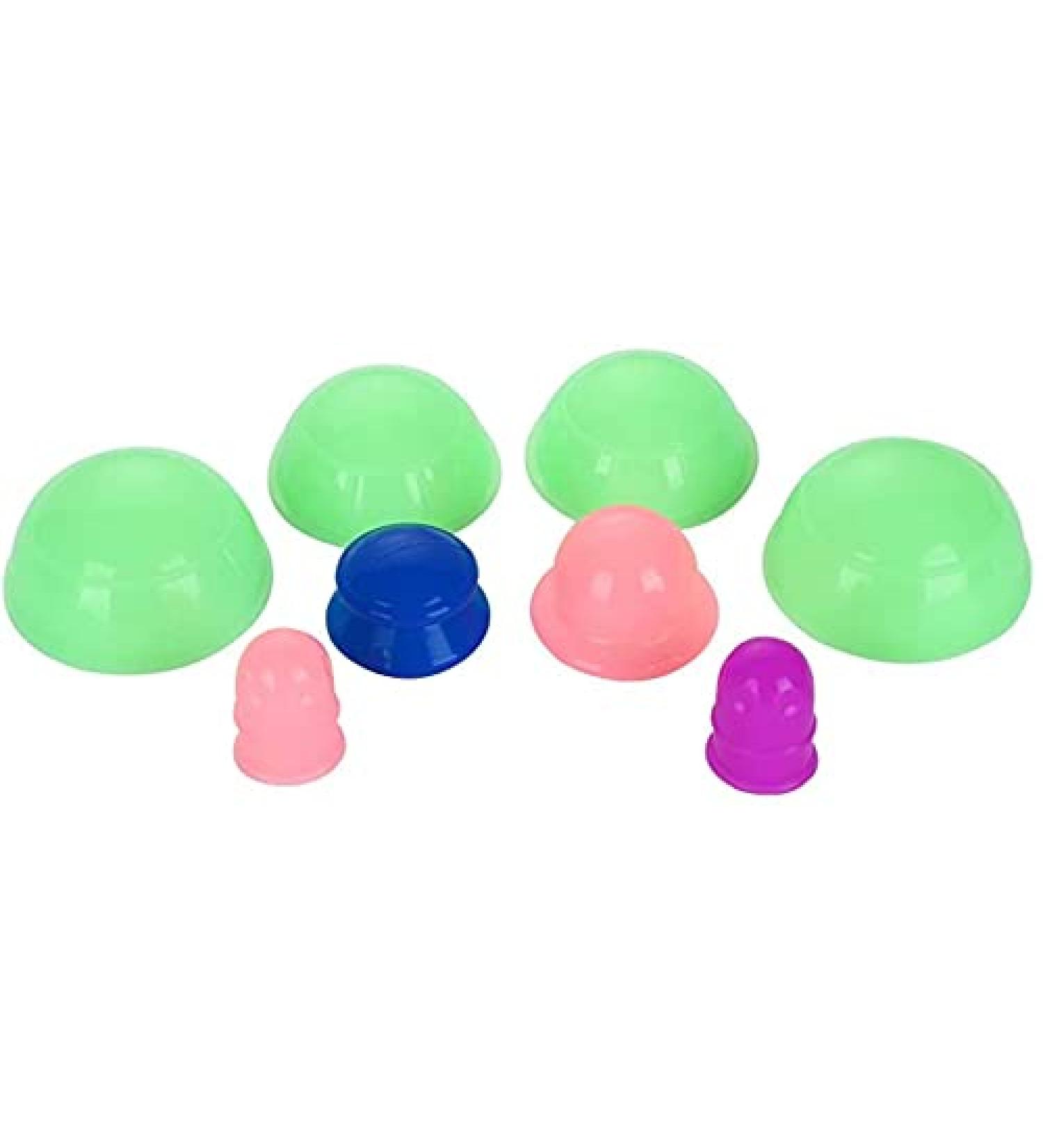 EIERFSKIOT Cupping Therapy Set Cupping Set Silicon Cupping Set Body Cupping Set Household Cupping Device for Whole Body Use - Buy Online on GoSupps.com