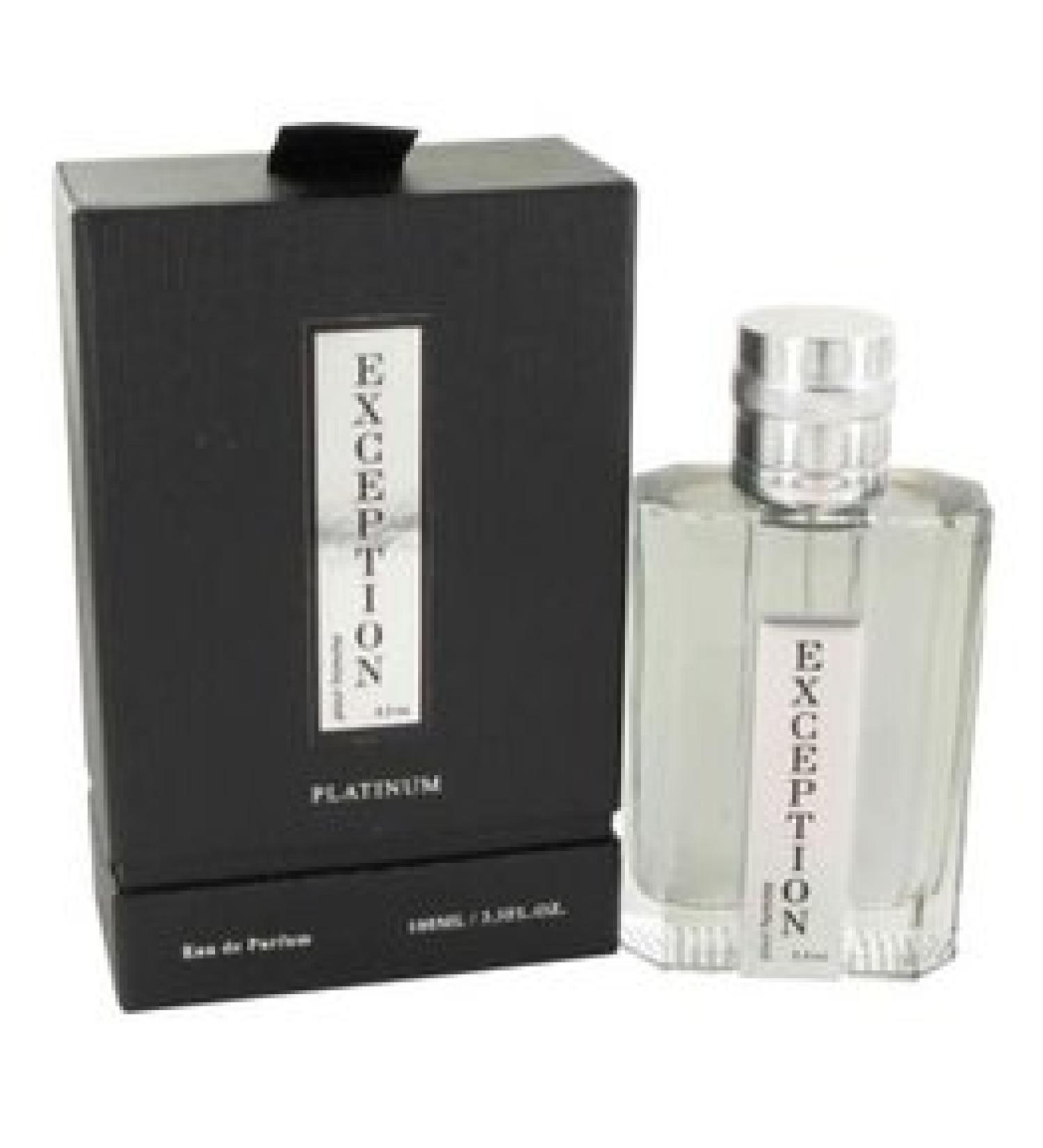 Exception Platinum By Yzy Perfume For Men Eau De Parfum Spray 3.4 oz