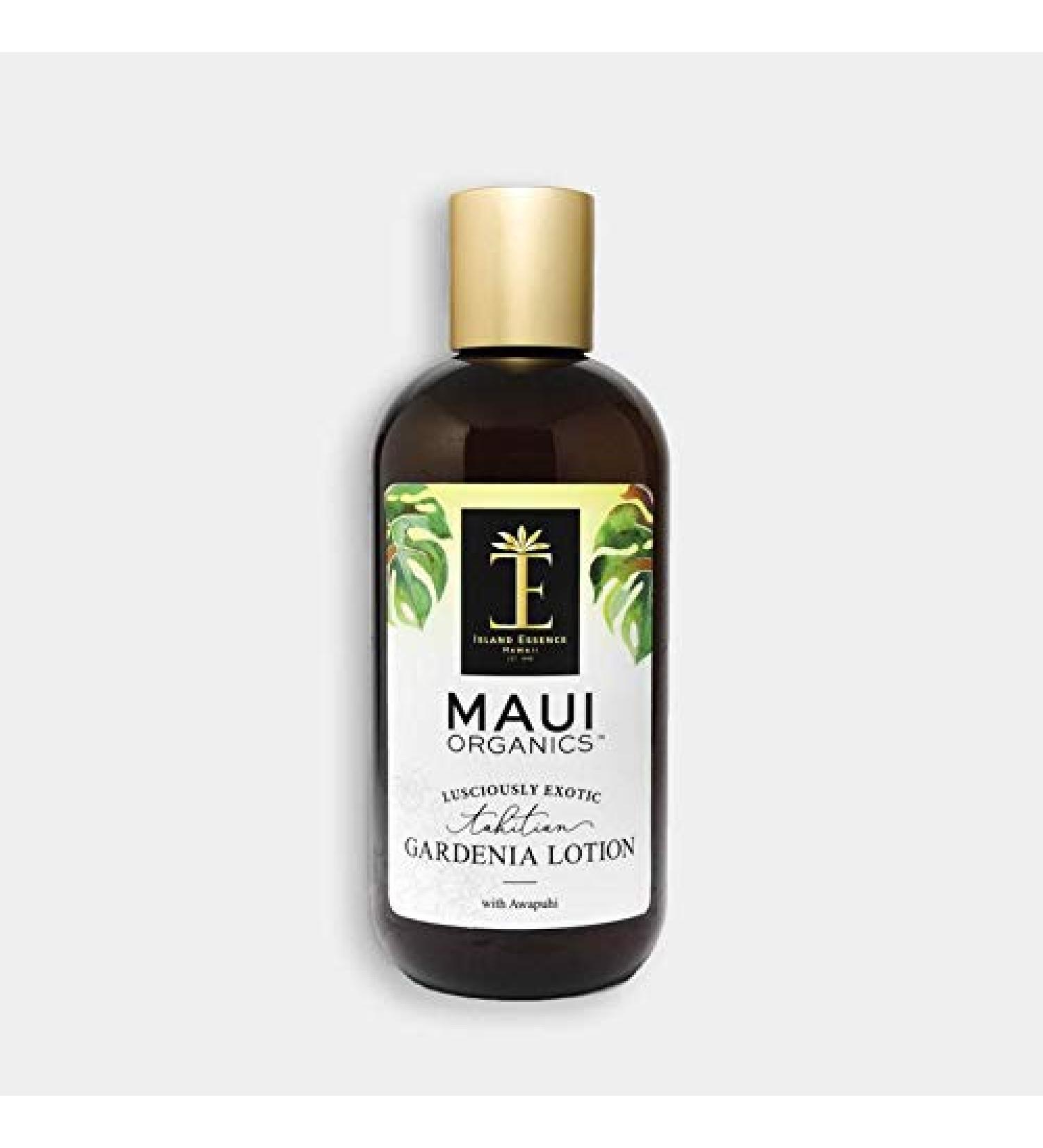Maui Organics Tropical Lotion - Hawaiian Gardenia Fragrance 8.5 oz | Best International Shipping - Buy Online on GoSupps.com