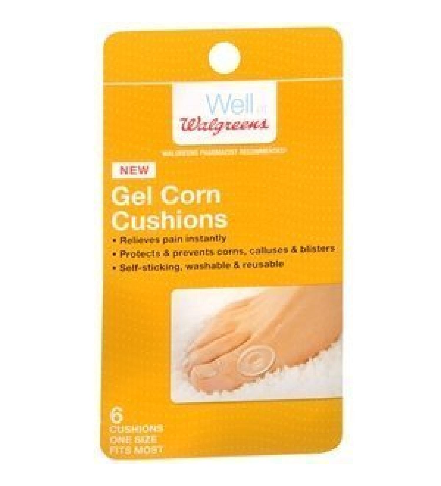 Walgreens Gel Corn Cushions 6 ea
