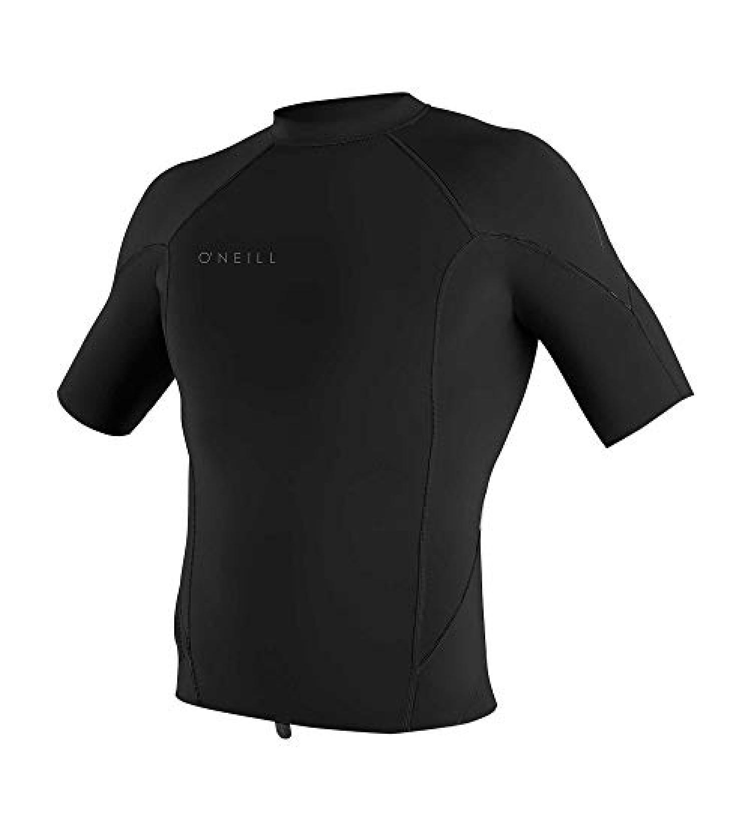 O'Neill Men's Reactor-2 1mm Short Sleeve Top - Medium, Black - Buy Online on GoSupps.com