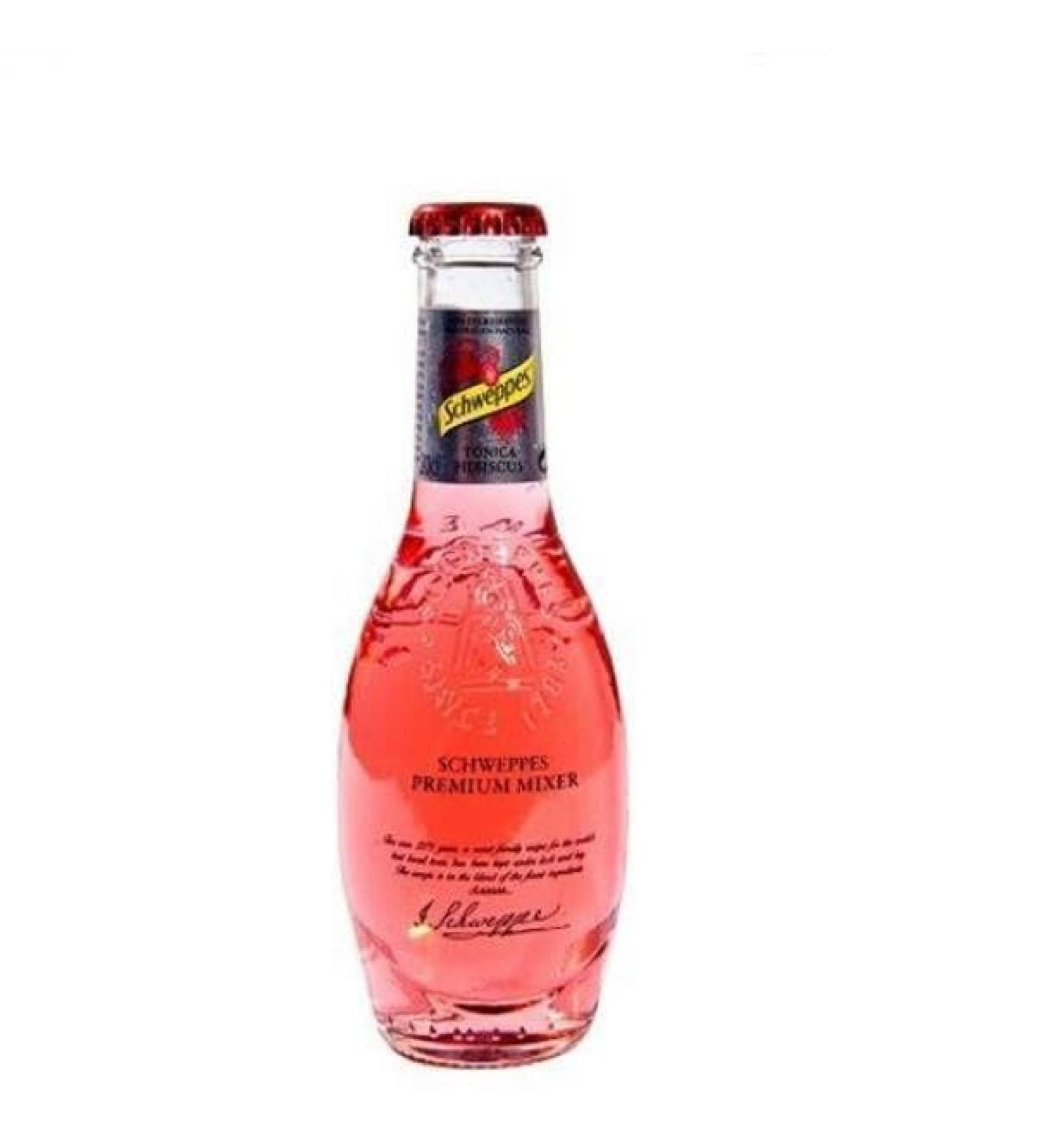 Hibiscus Schweppes Heritage Tonic Premium 24 x 20 cl