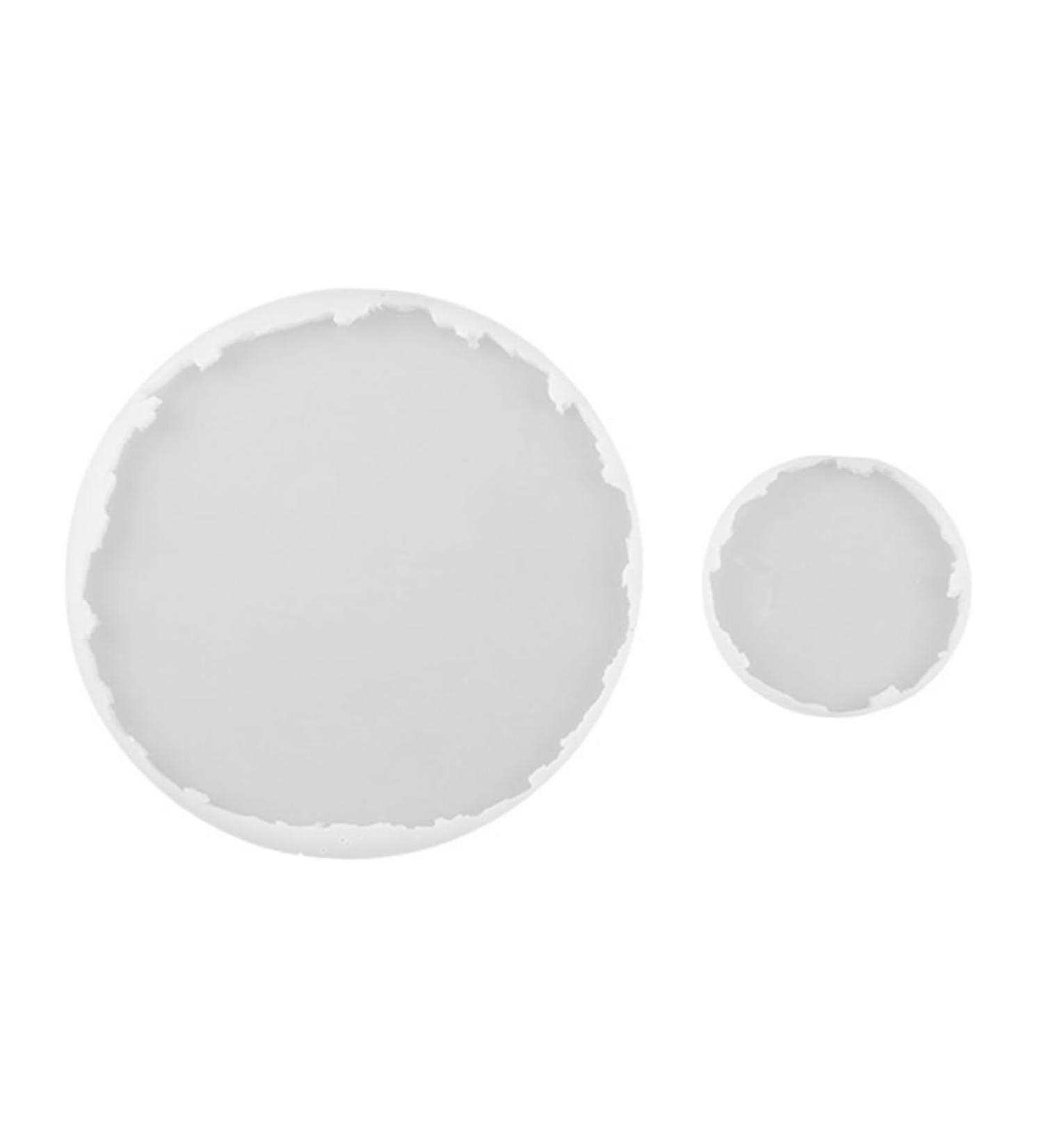 COHEALI 2 Pcs Silicone Mold Silicone Coasters Resin Coasters Cup Mat Casting Mold Tool Crystal - Buy Online on GoSupps.com