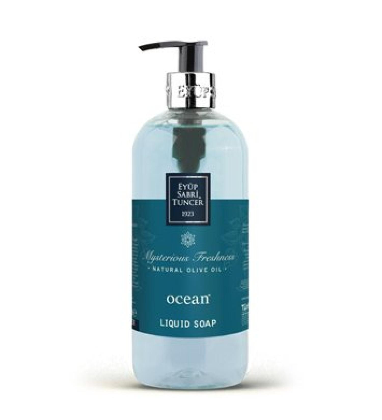 100% Natural Olive Oil Liquid Soap - Ocean Breeze 500ml