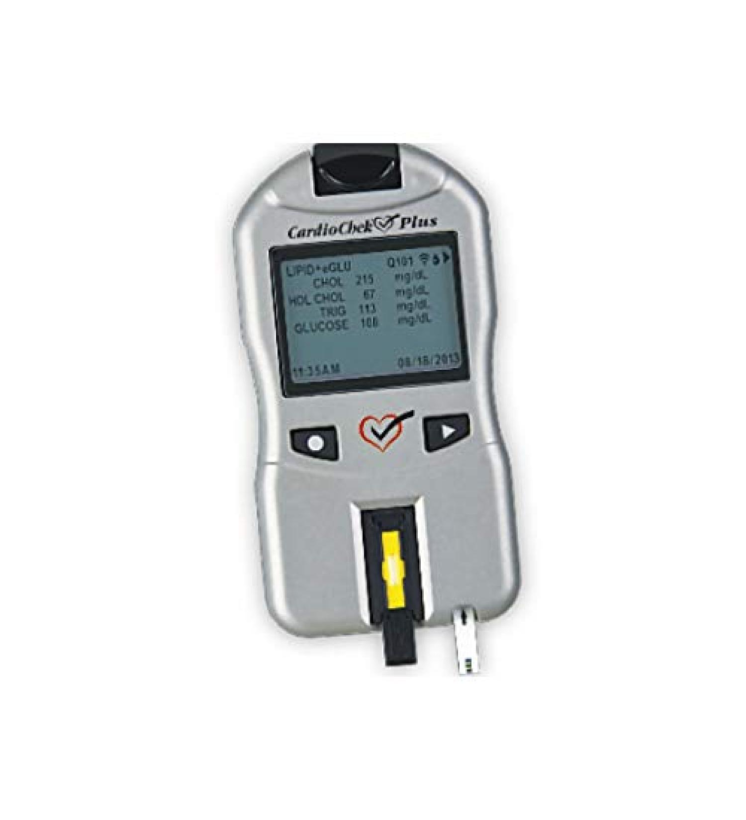 Cardio Chek Plus Lab-Quality Blood Analyzer and Monitor Cholesterol Test Kit