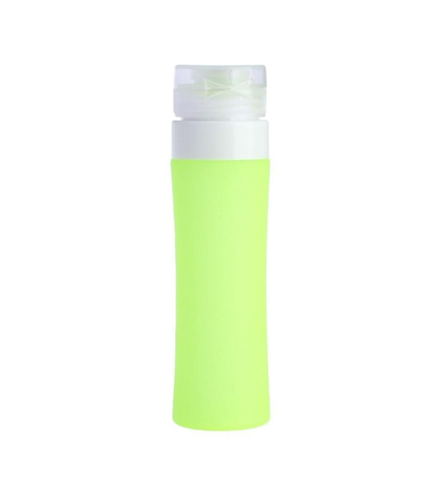 Beavorty empty cream jars Silicone pot jars Shampoo Tubes Sample Jars empty makeup containers makeup storage containers silicone containers cosmetic jars liquid makeup lotion travel bottle 80ml Green - Buy Online on GoSupps.com