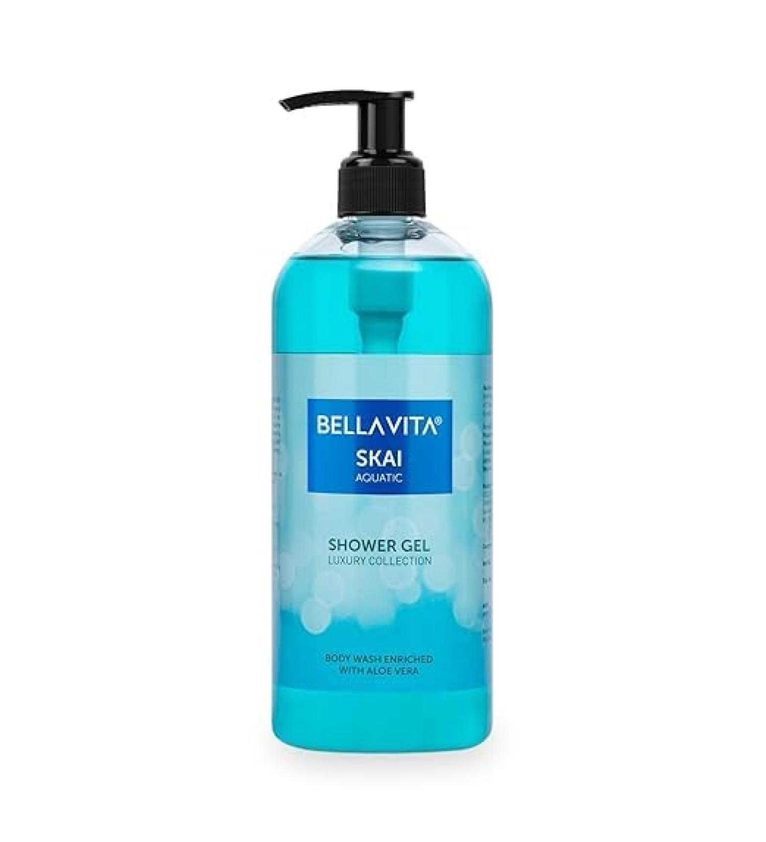 Buy Aquatic Body Wash 500ml - Refreshing Shower Gel for Deep Cleansing & Hydration with Aloe Vera | International Shipping - Buy Online on GoSupps.com