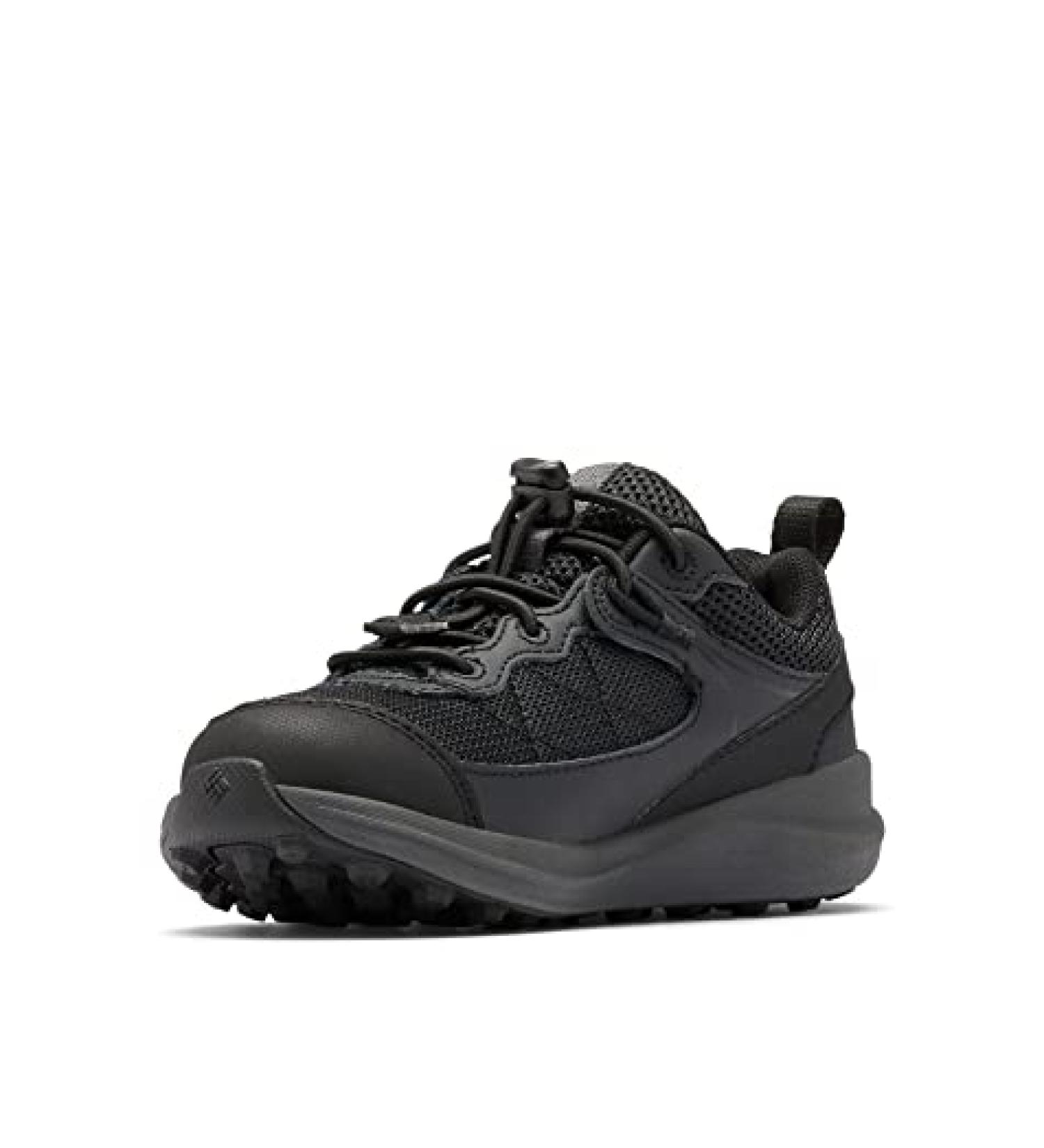 Columbia Trailstorm Hiking Shoe Big Kid - Black/Dark Grey | Ages 8-12 - Buy Online on GoSupps.com