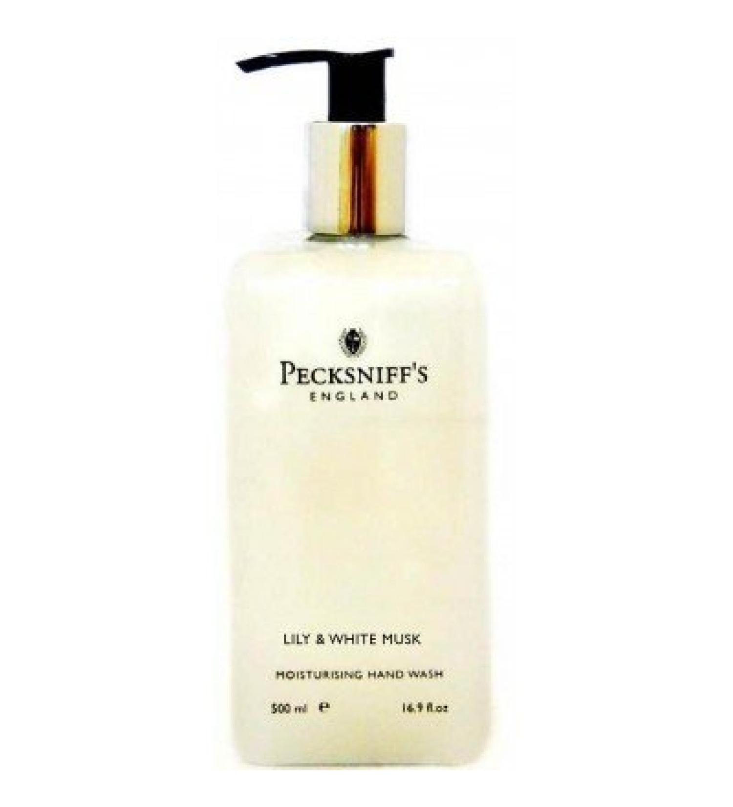 Pecksniffs Lily & White Musk Hand Wash 500ml / 16.9 fl oz